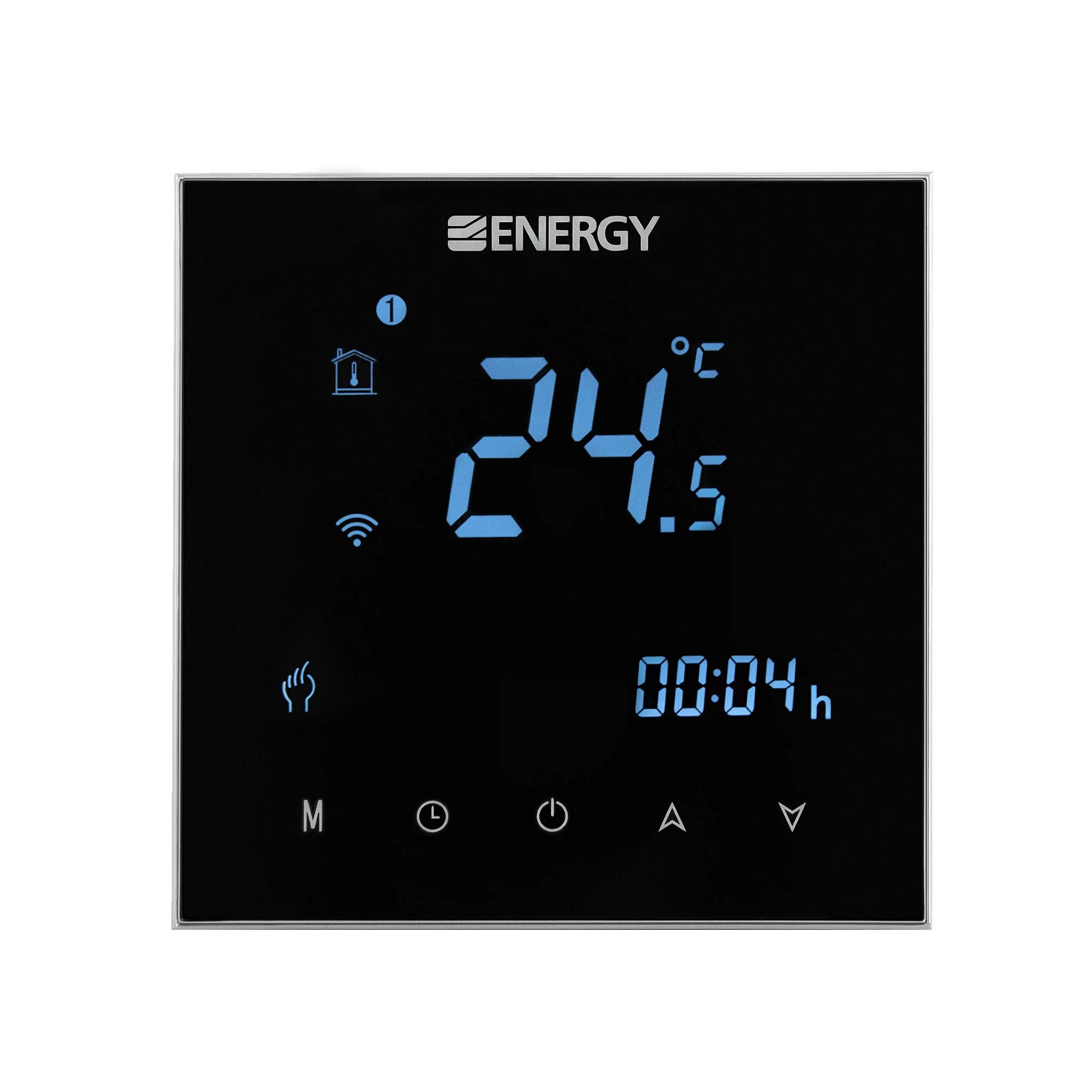Изображение товара Терморегулятор Energy BHT-2000GBLW Wi-Fi управление сенсорный монтаж