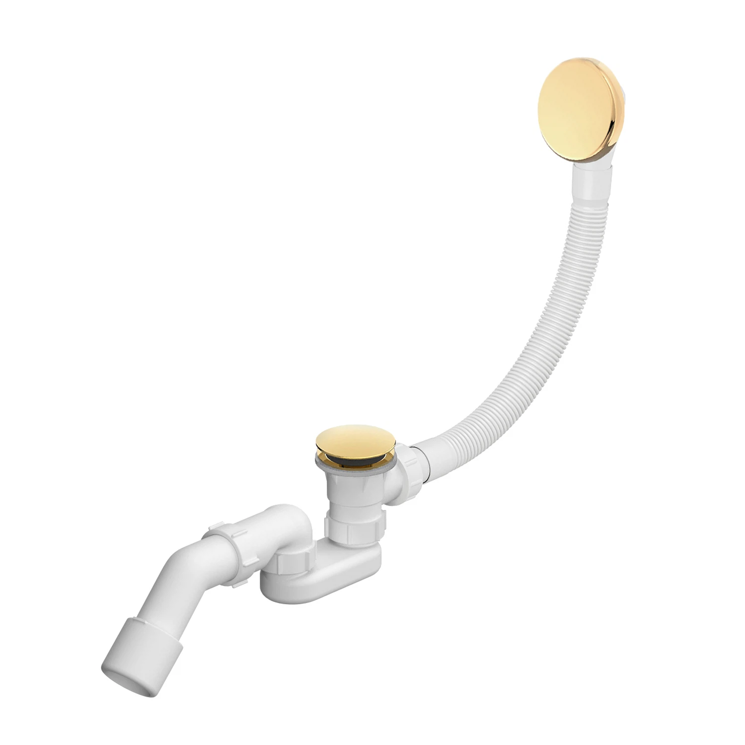 Изображение товара Слив-перелив для ванны Wellsee Useful Extras 231915000 золото Польша