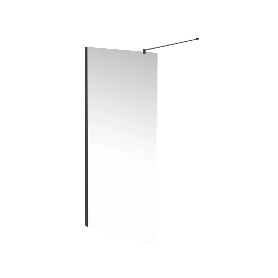 Изображение товара Душевая перегородка Kerama Marazzi Vetro 90х195 матовый черный