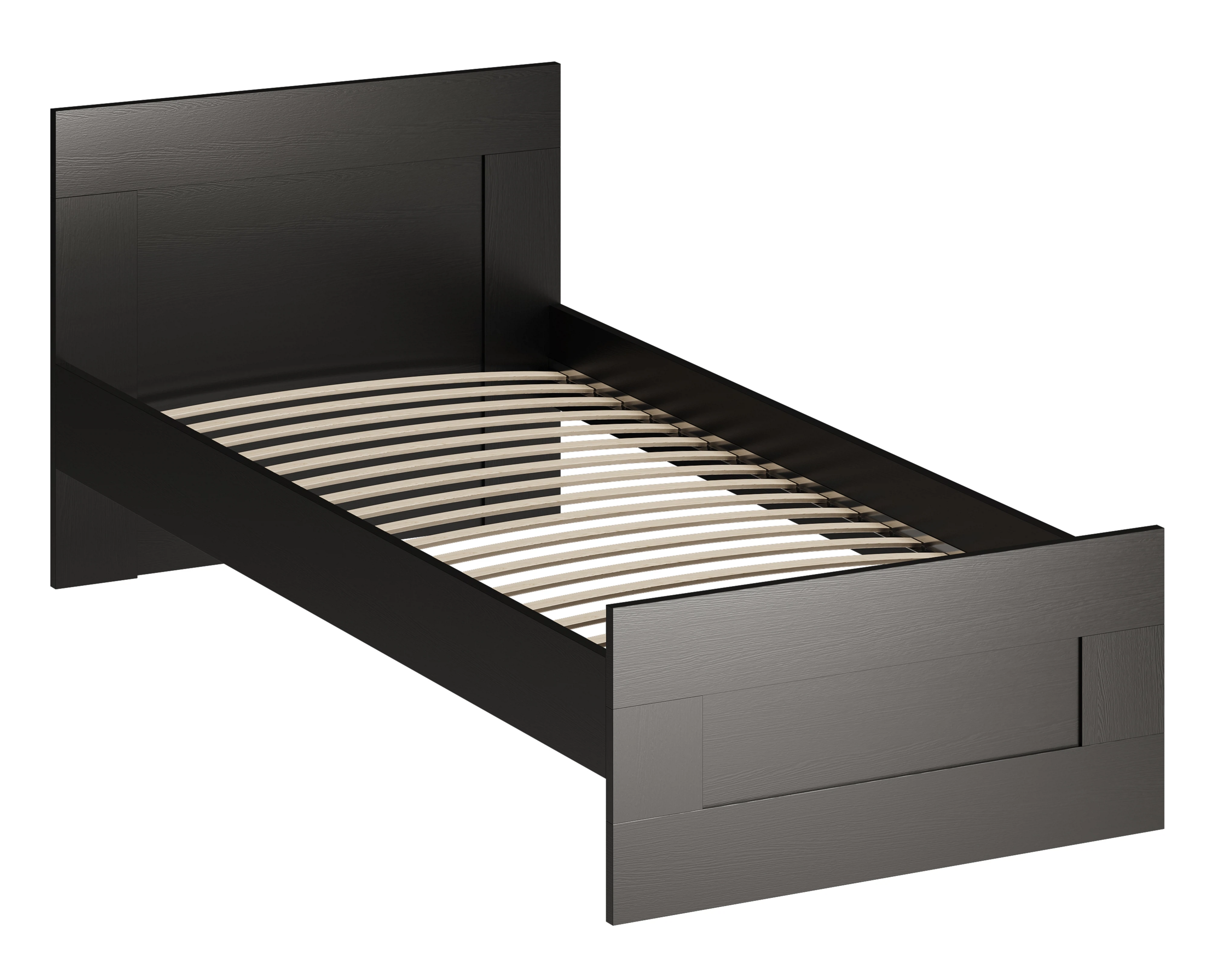 Изображение товара Кровать односпальная Шведский Стандарт Сириус 96х205см (без обивки;{5}) 2.02.04.170