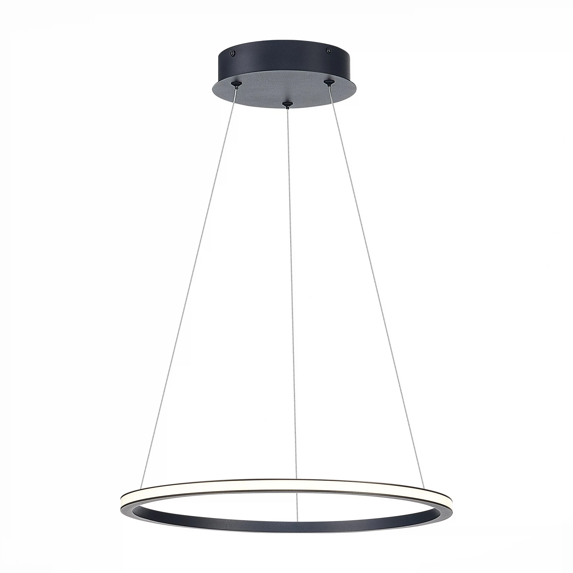 Изображение товара Подвесной светильник LED ST LUCE 22W для кухни, гостиной, бело-черный дизайн Изображение товара Подвесной светильник LED ST LUCE 22W для кухни, гостиной, бело-черный дизайн