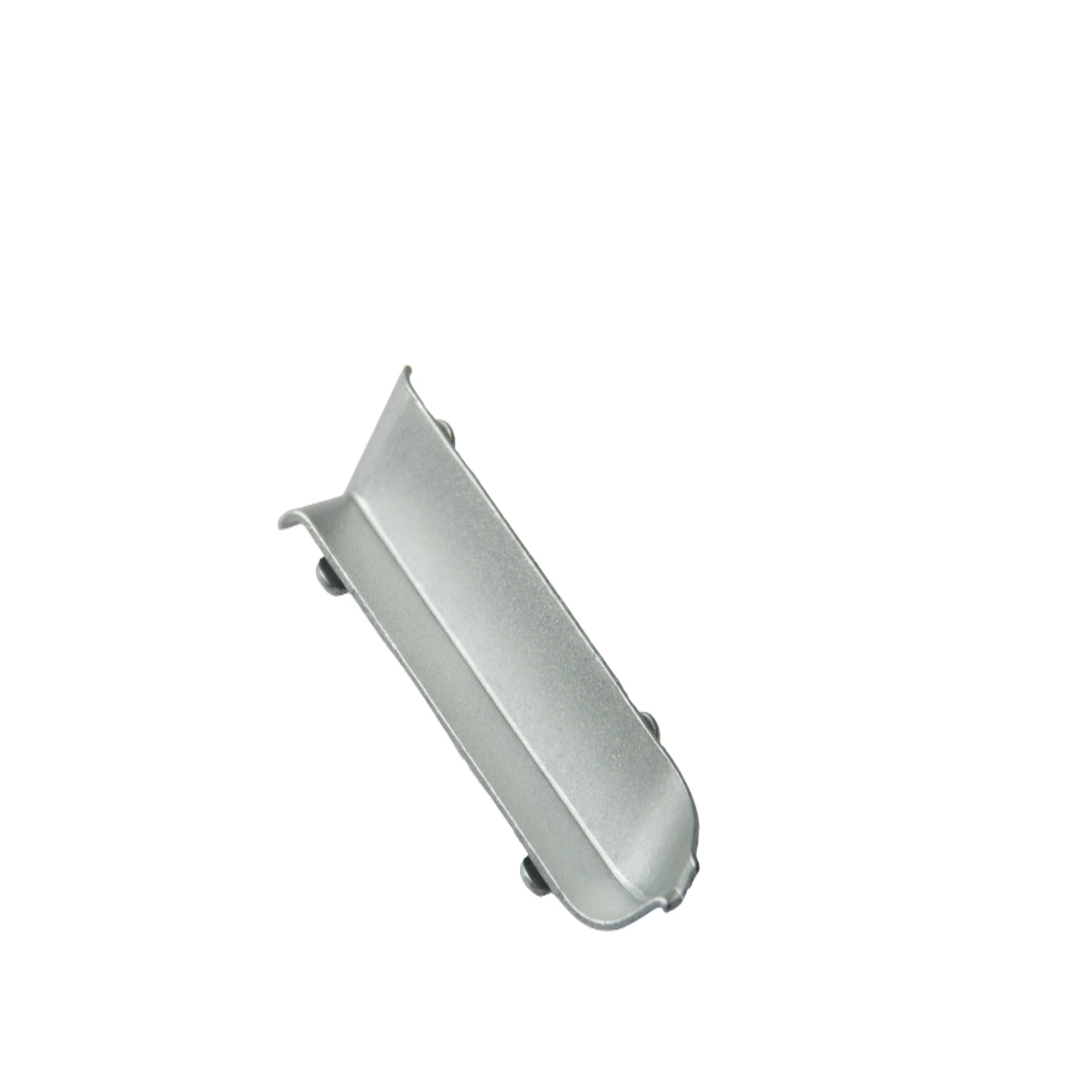 Изображение товара Угол внутренний для плинтуса Волшебная палочка 60 мм, серебро матовое, алюминиевый