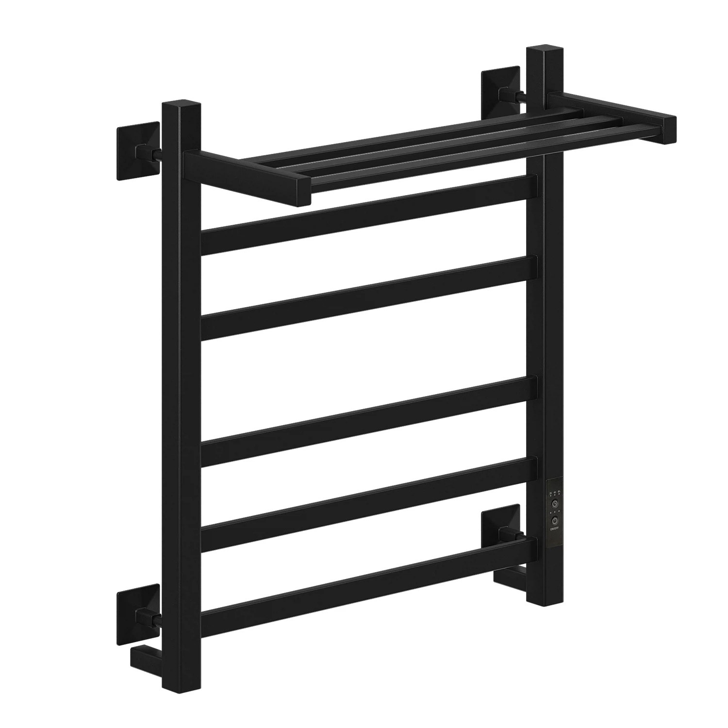 Изображение товара Полотенцесушитель MIXLINE TRIUMPH 60х50 электрический черный с таймером