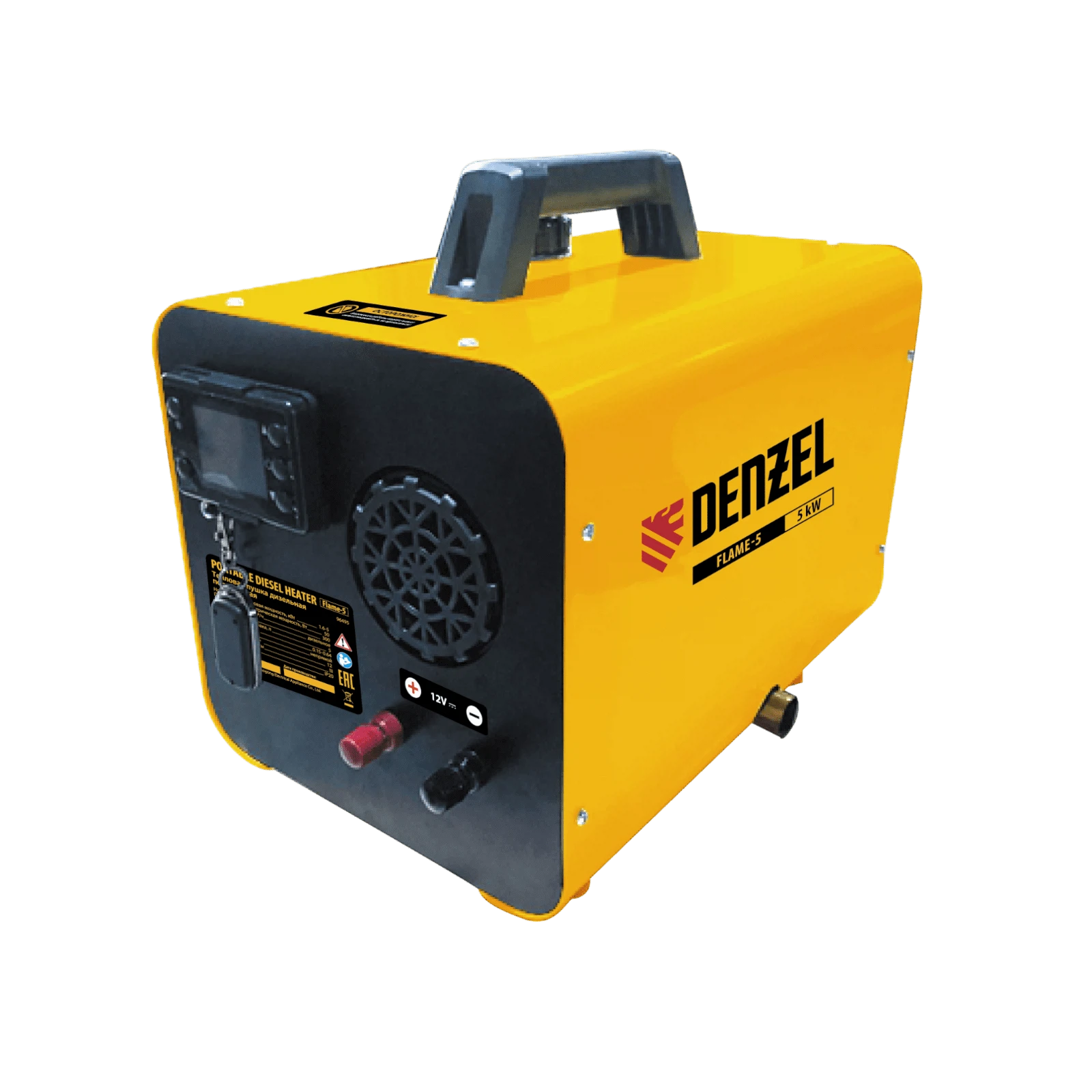 Изображение товара Дизельная тепловая portable пушка Flame-5 5кВт, для помещений до 50 м2