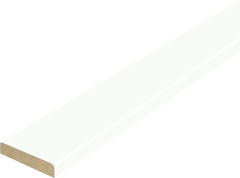 Изображение товара Нащельник EMALUX Белый Опал 30х8х2070 для дверей из МДФ с экошпон