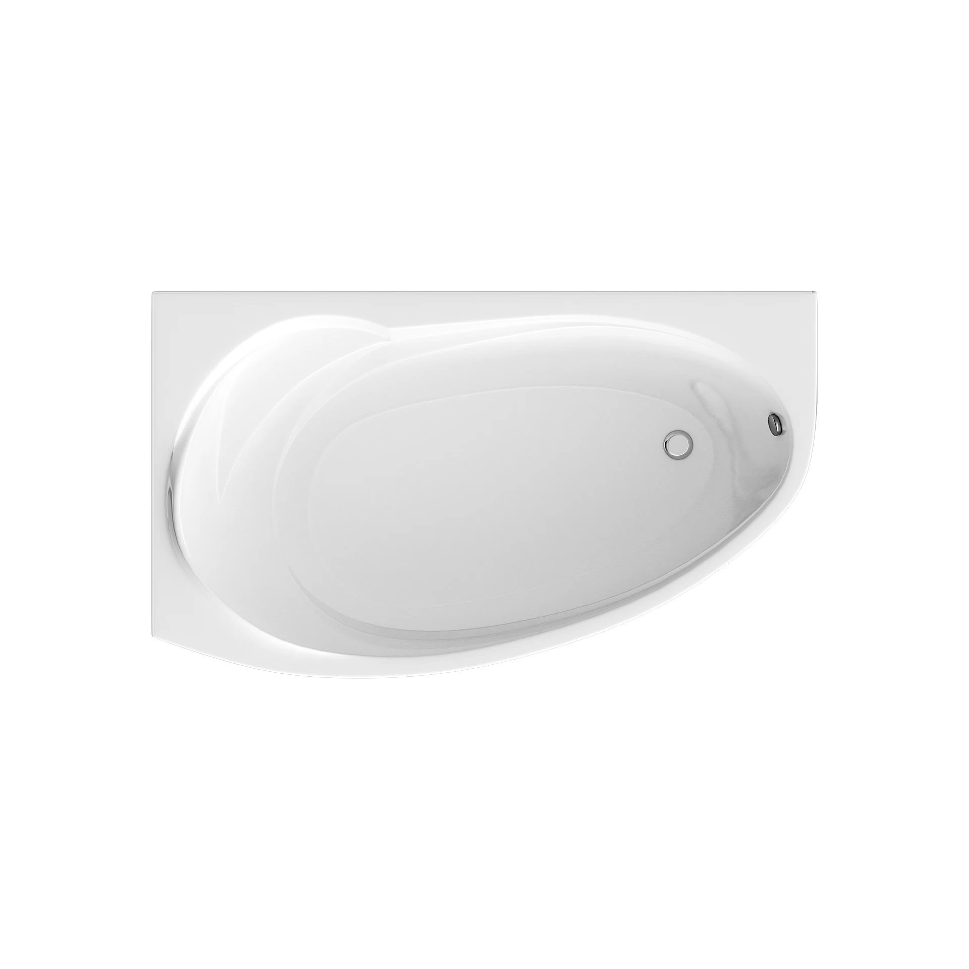 Изображение товара Акриловая асимметричная ванна 1MARKA JULIANNA MG 150x90