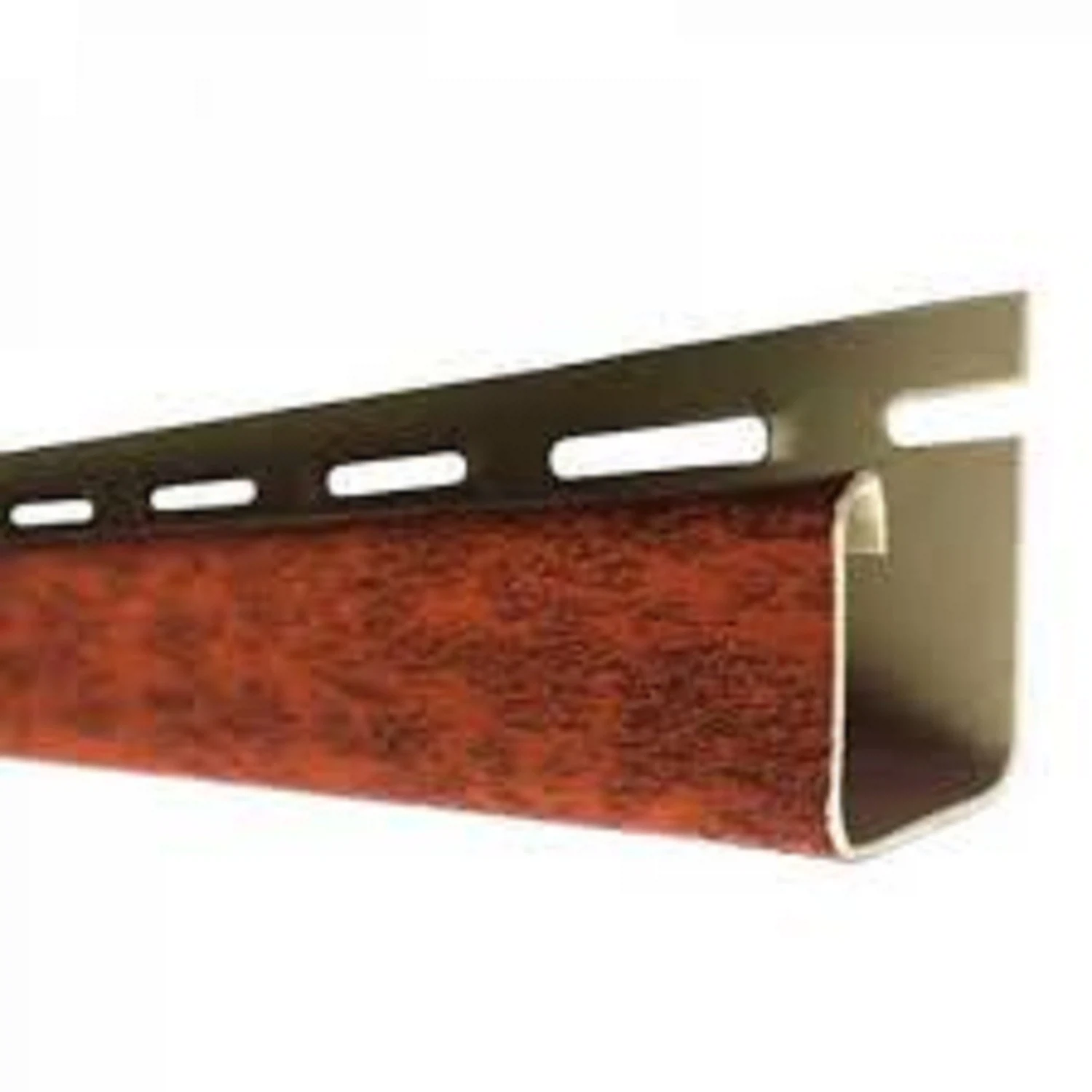 Изображение товара J-профиль (Акрил) к сайдингу колл. кирпич бисмарк