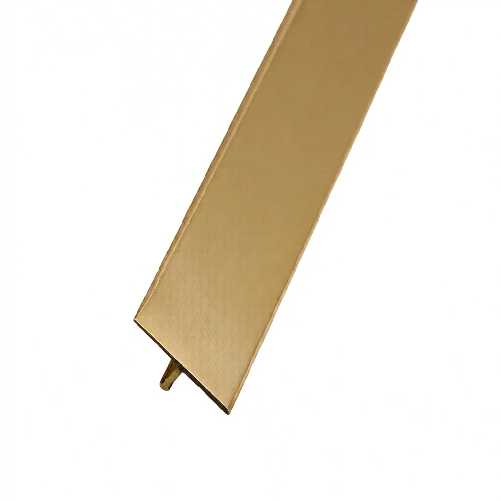Изображение товара Порог Т-образный латунный Волшебная Палочка MSPCROL 269 26 мм 2.7 м Латунь полированная 00-00147664