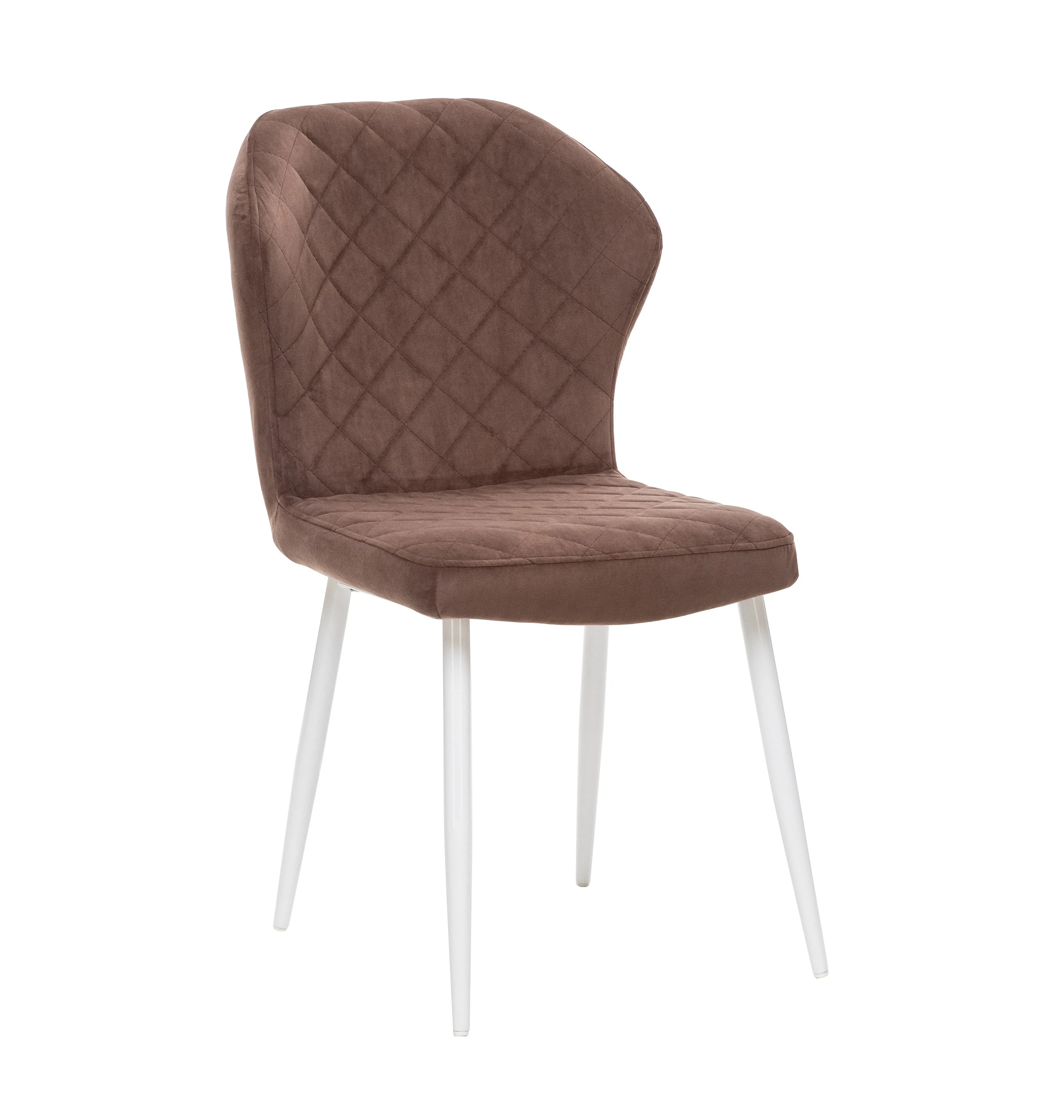 Изображение товара Стул Leset Шейл белый/коричневый для кухни и гостиной, стильный и комфортный