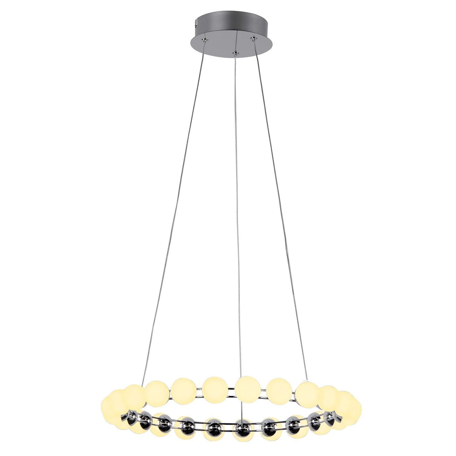 Изображение товара 4589-5P, подвесная люстра, D480xH1585, LEDx27W, 2150LM, 4000K, included