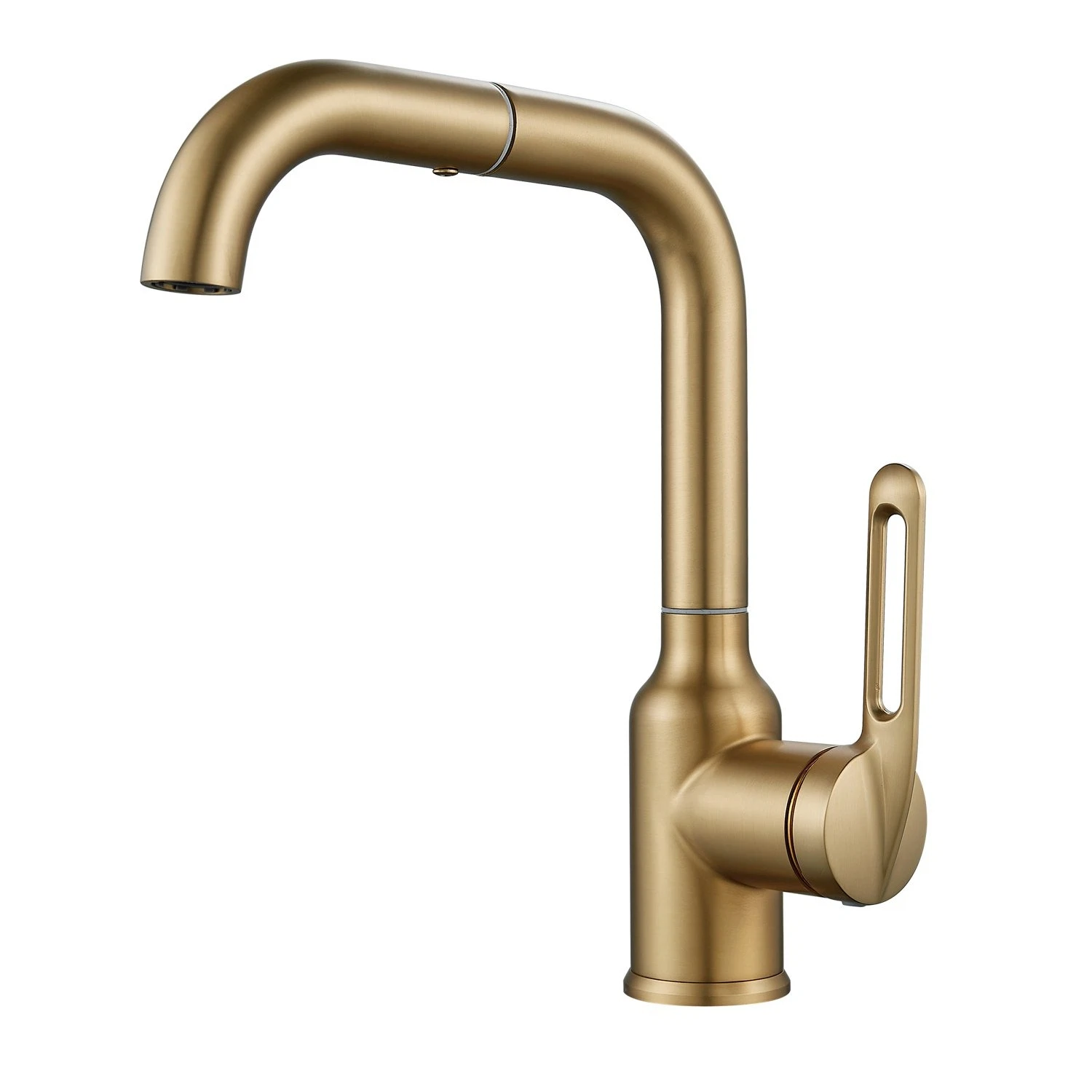 Изображение товара Смеситель для раковины Raffine F201G, золотой сатин