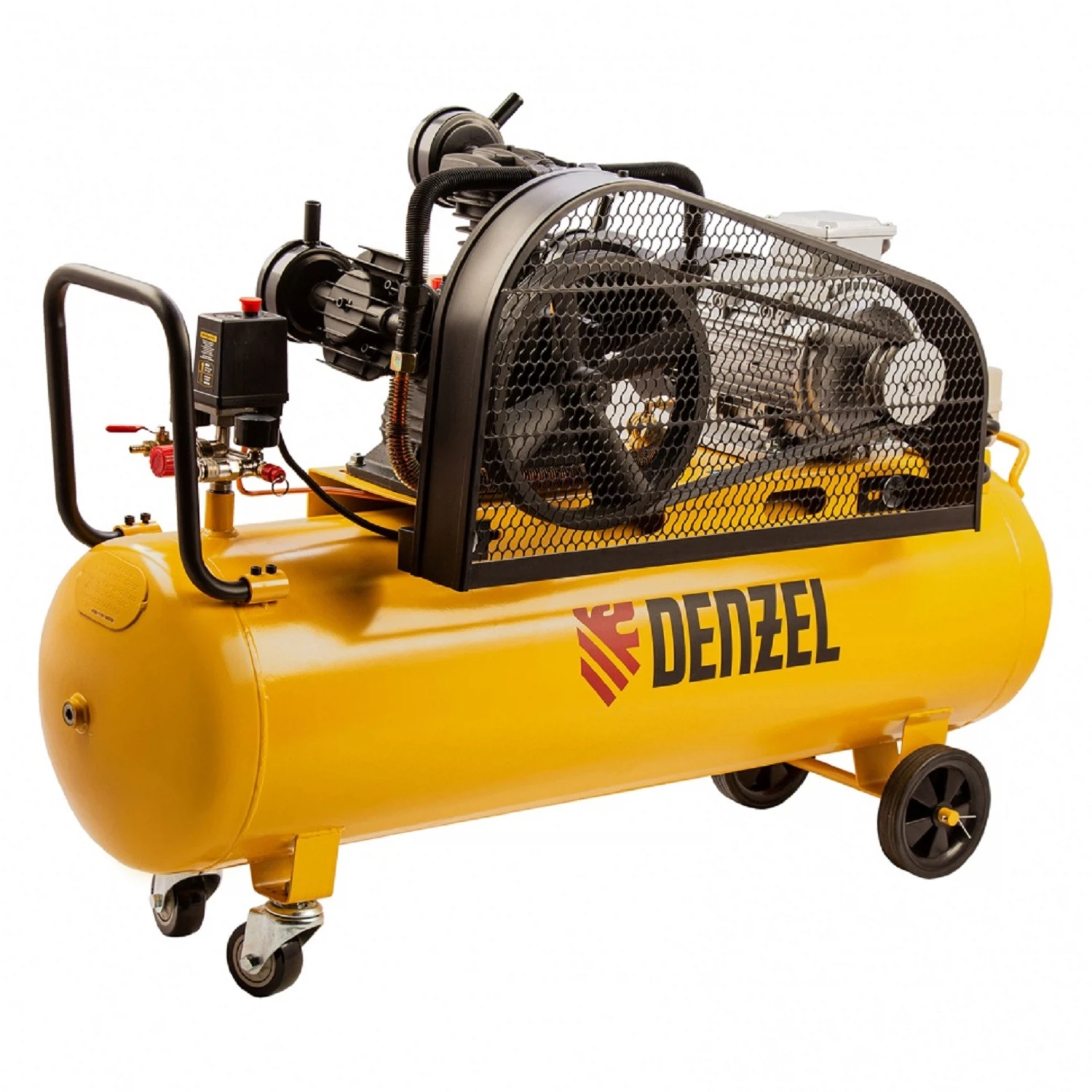Изображение товара Воздушный компрессор Denzel BCW3000-T/100 3 кВт, 100 л, ремень