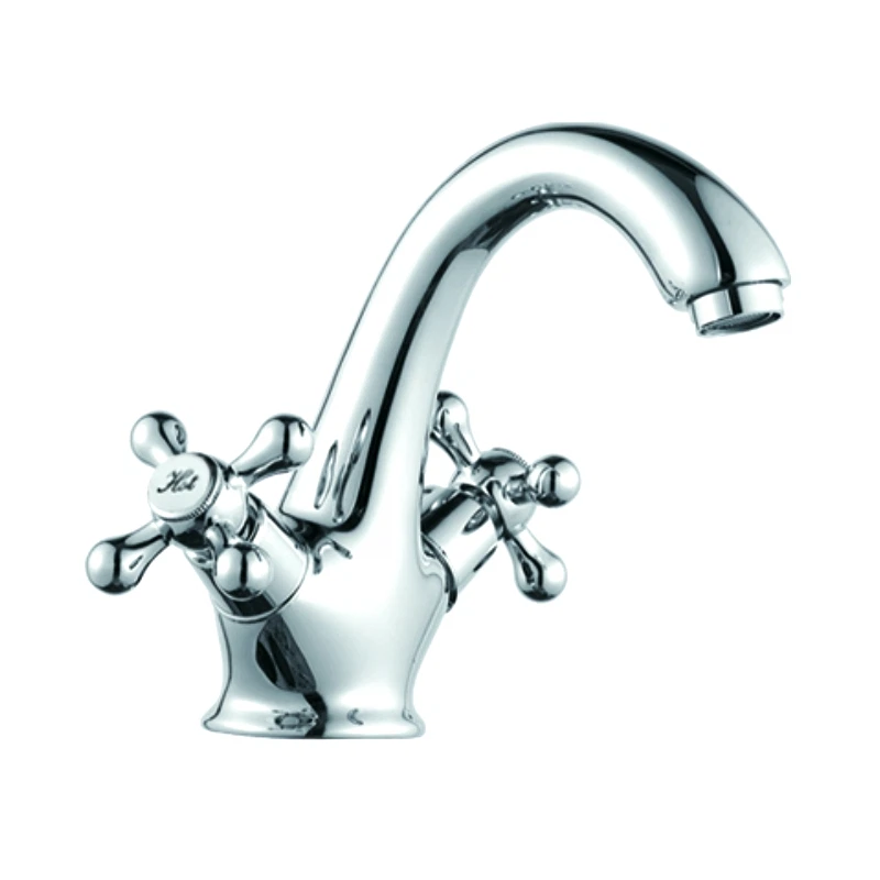 Изображение товара Смеситель для умывальника D-Lin D110810 хром с керамической кран-буксой