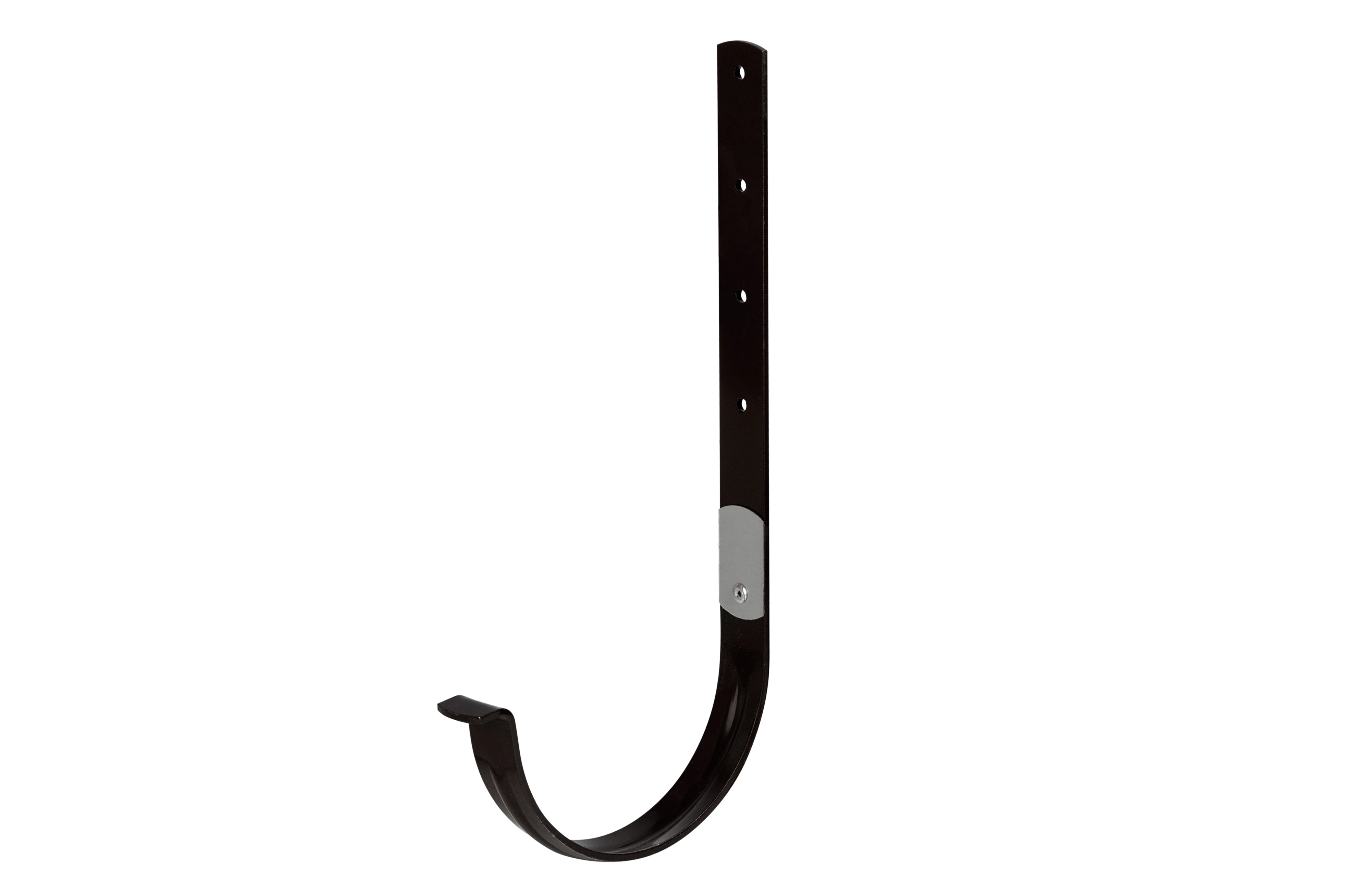 Изображение товара Кронштейн желоба из металла серии Элит, коричневый, 125 мм, 308 мм длина