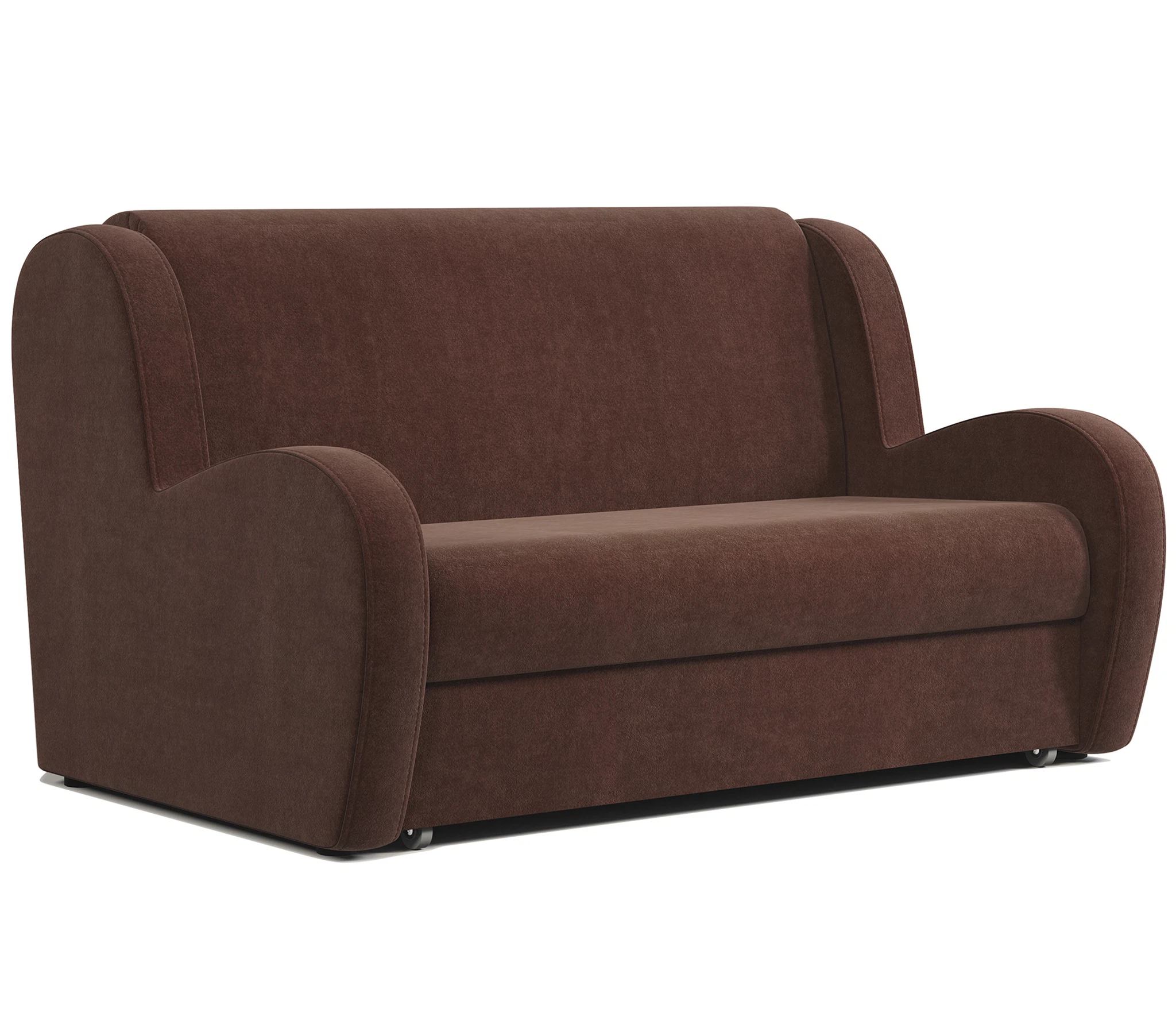 Изображение товара Диван-кровать Барон 160 велюр Дрим шоколад