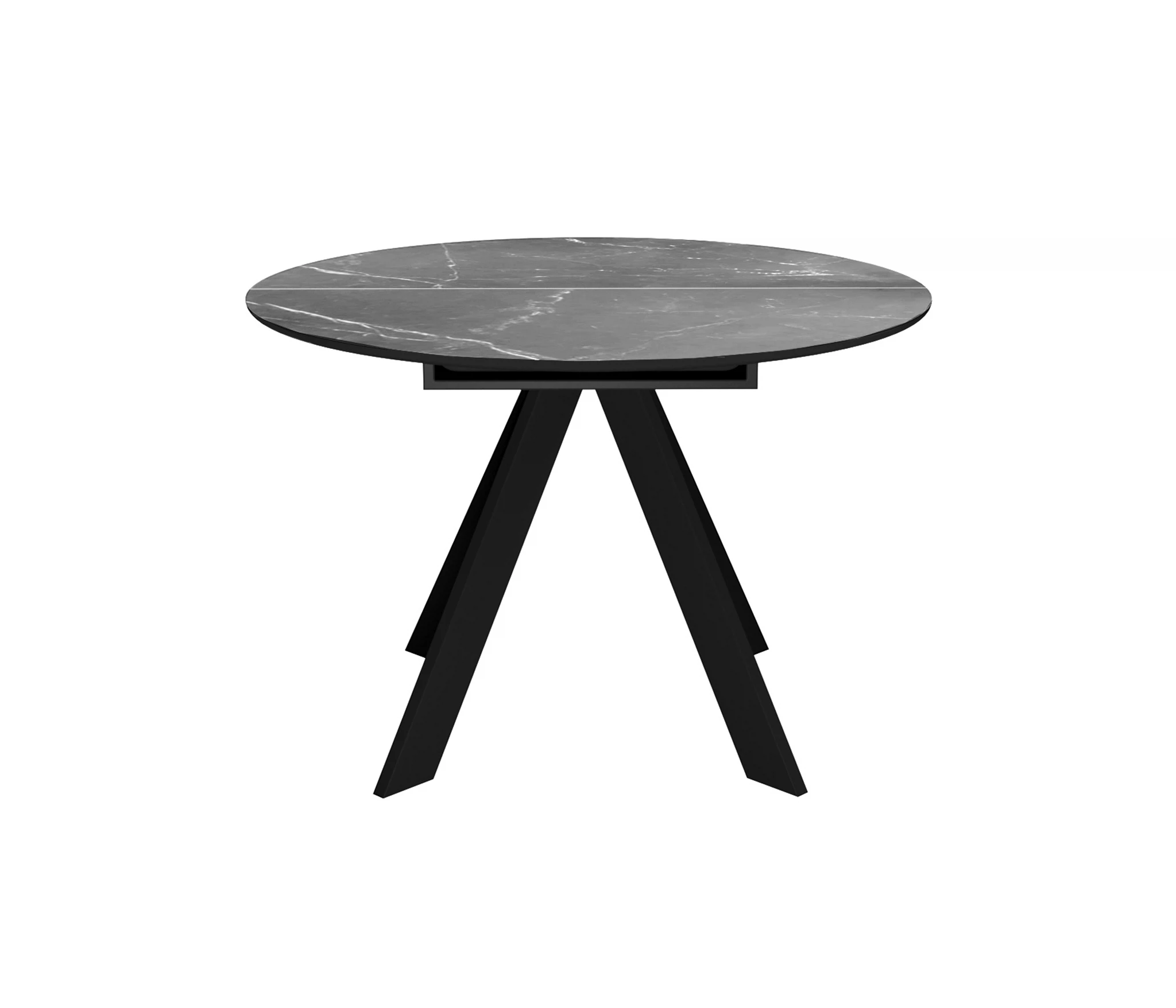 Изображение товара Стол обеденный Dikline SKC110 (Керамогранит,серый,круглая )110*110*76 см.