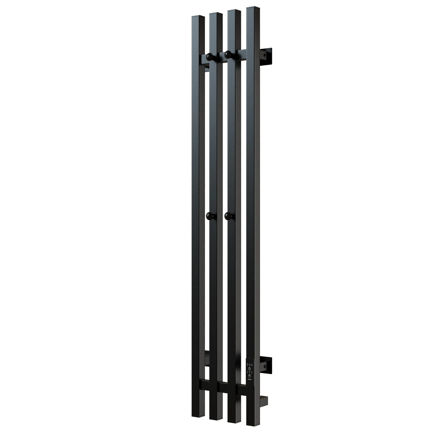 Изображение товара Электрический полотенцесушитель MIXLINE MOON QUADRO BLACK 120/15