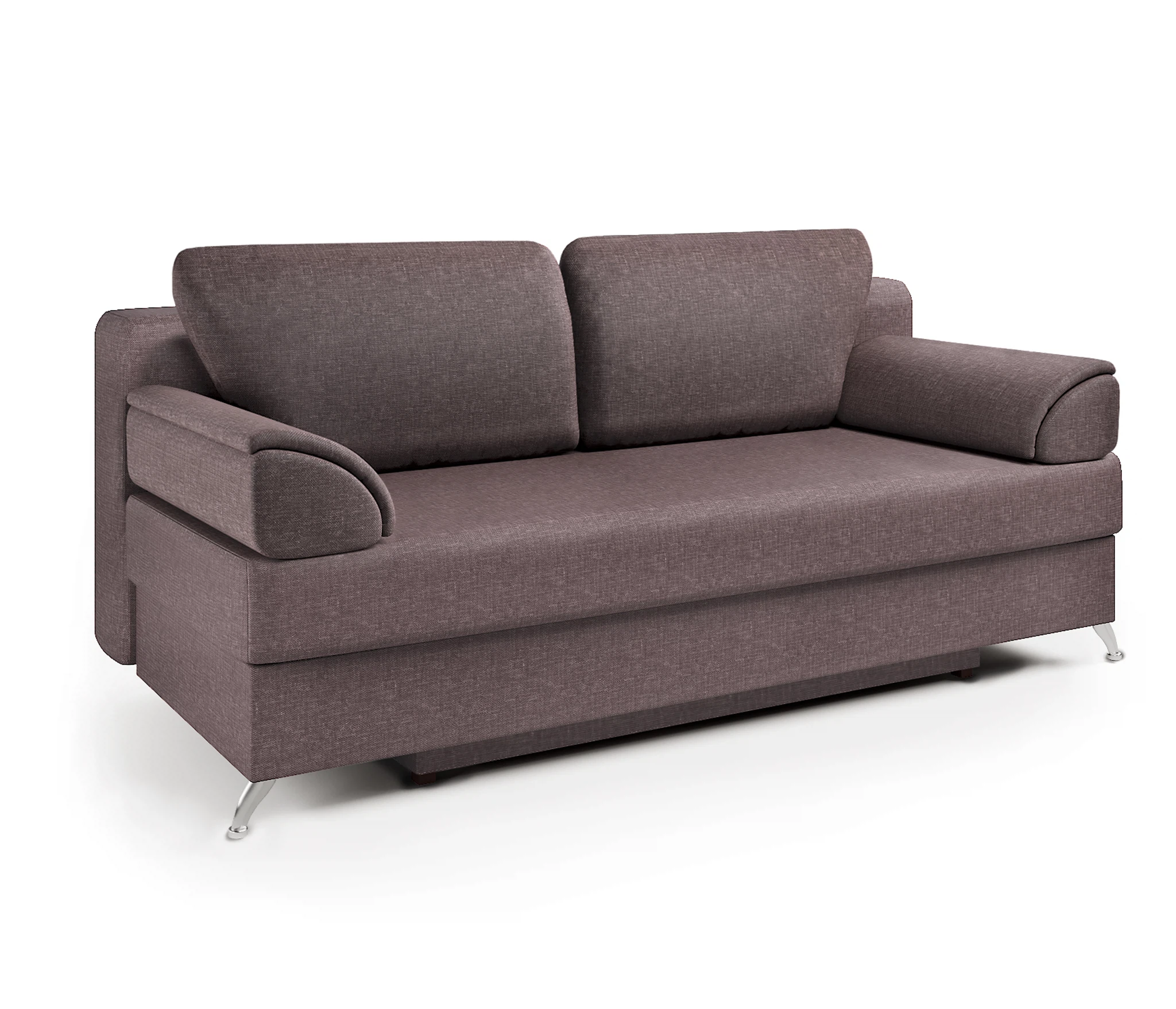 Изображение товара Диван-кровать ЕвроШарм латте с механизмом еврокнижка и ящиком для белья