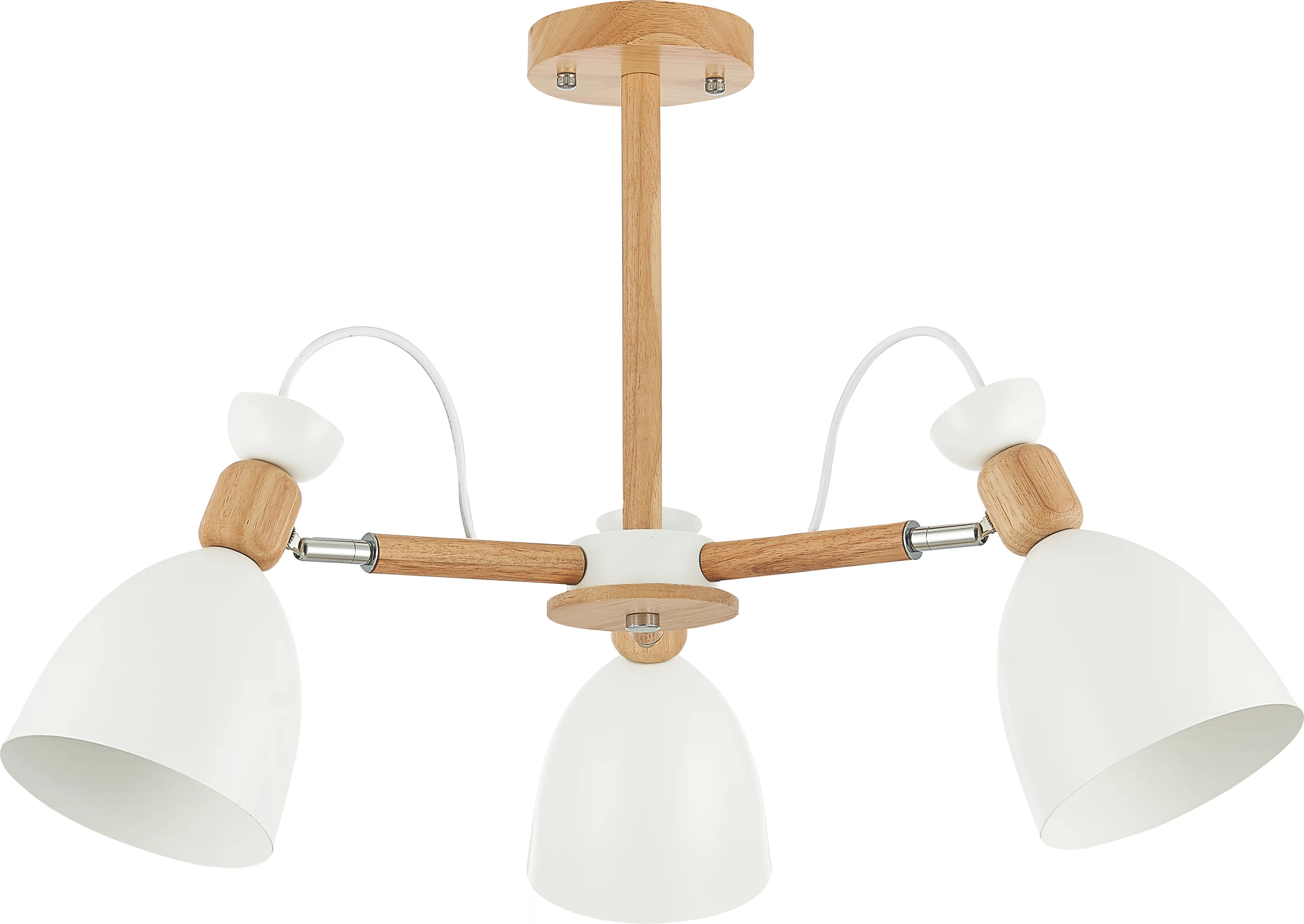 Изображение товара Светильник с лампой накаливания, светлое дерево / белый, BALCAMO, E27, 60, SLE103802-03