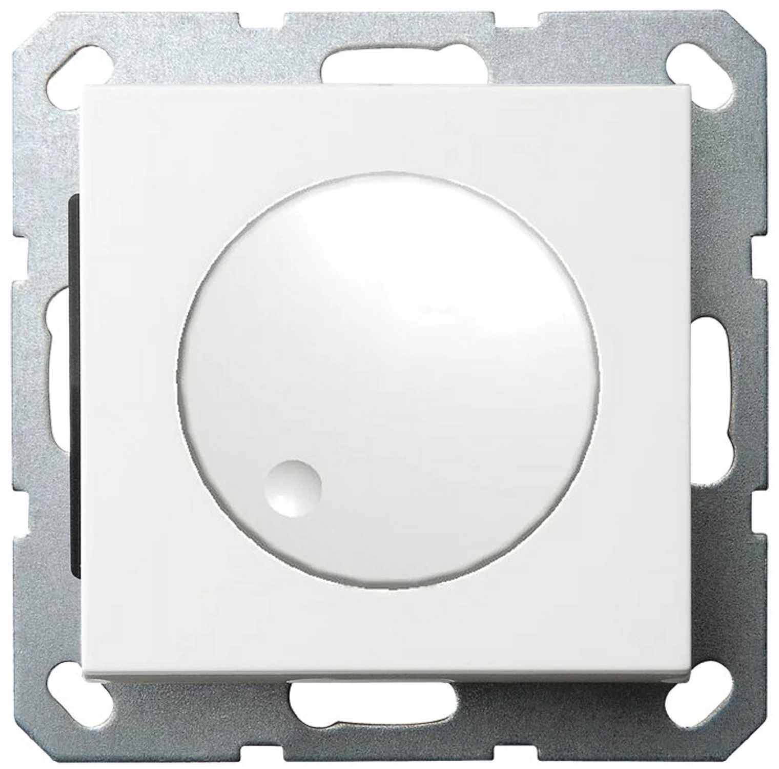 Изображение товара Диммер Jasmart G Белый глянцевый поворотно-нажимной 3-500 Вт