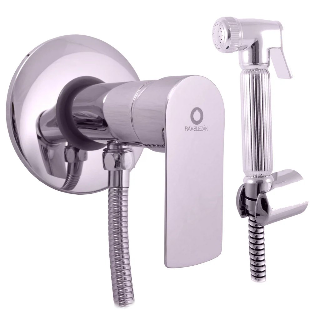 Изображение товара Гигиенический душ со смесителем Rav Slezak VLTAVA VT447/1, хром