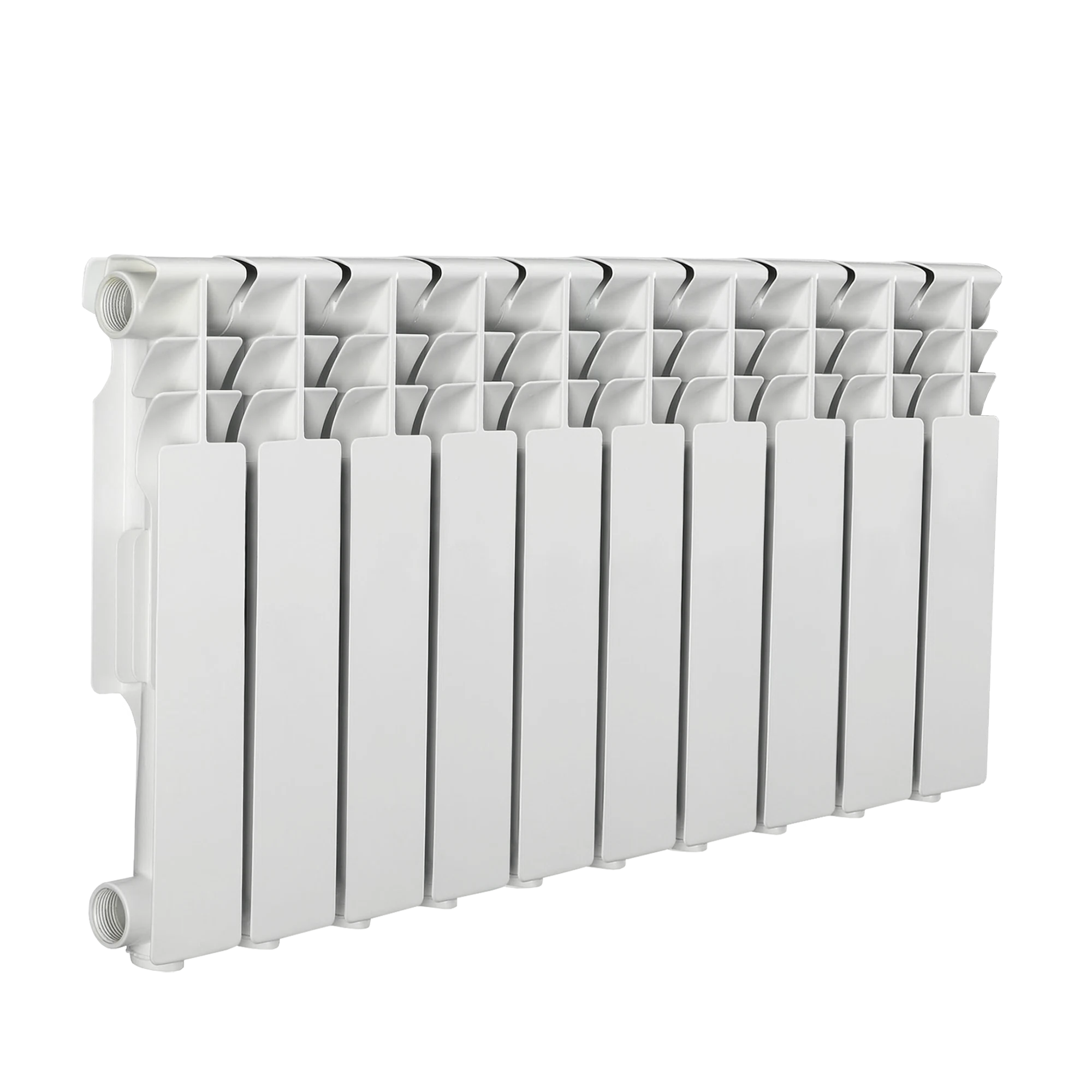Изображение товара Радиатор алюминиевый Tropic 350x80 10 секций для квартиры белый
