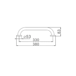 Поручень для ванны РМС A10, A1027