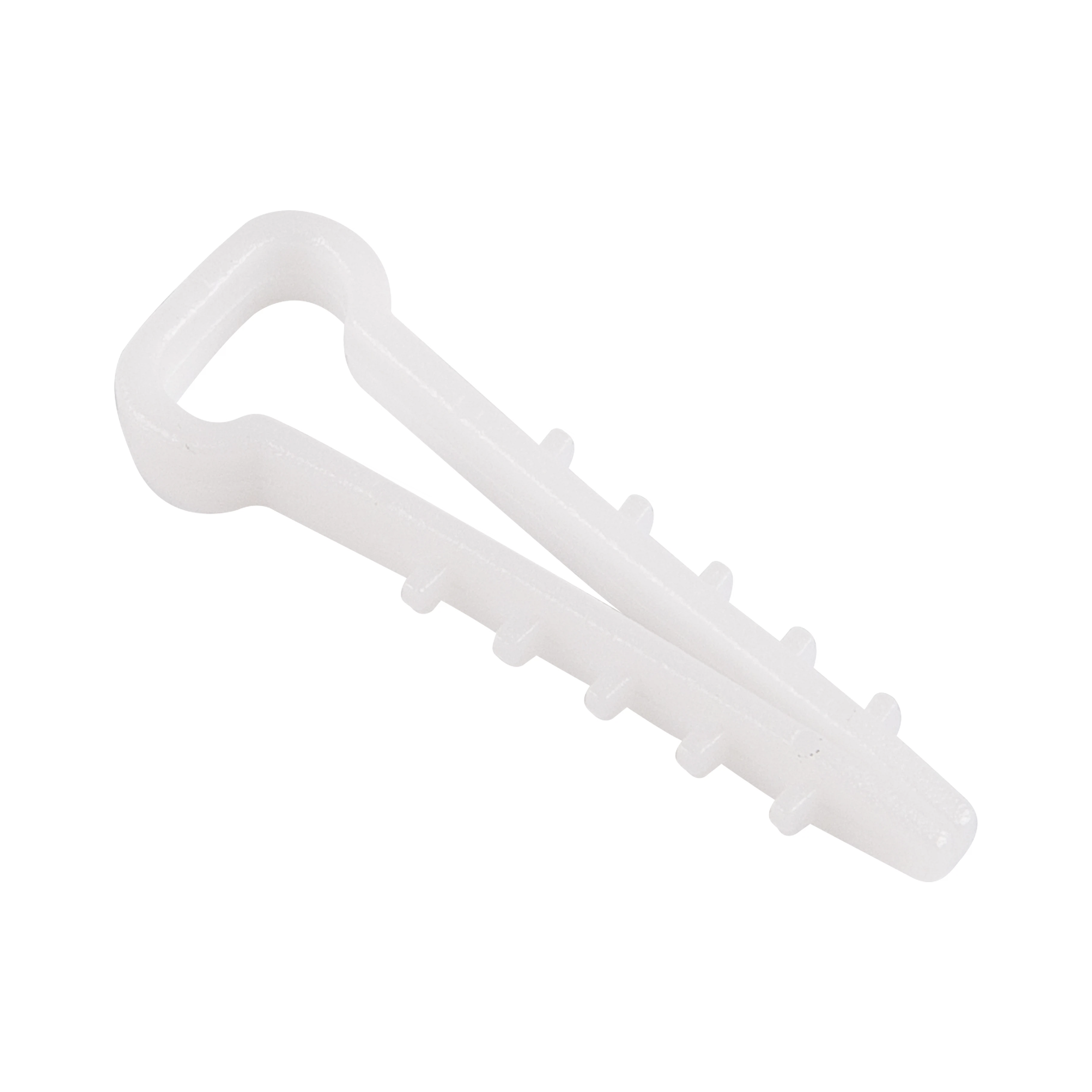 Изображение товара Дюбель-хомут белый 6-12 мм REXANT 100 шт надежное крепление кабеля