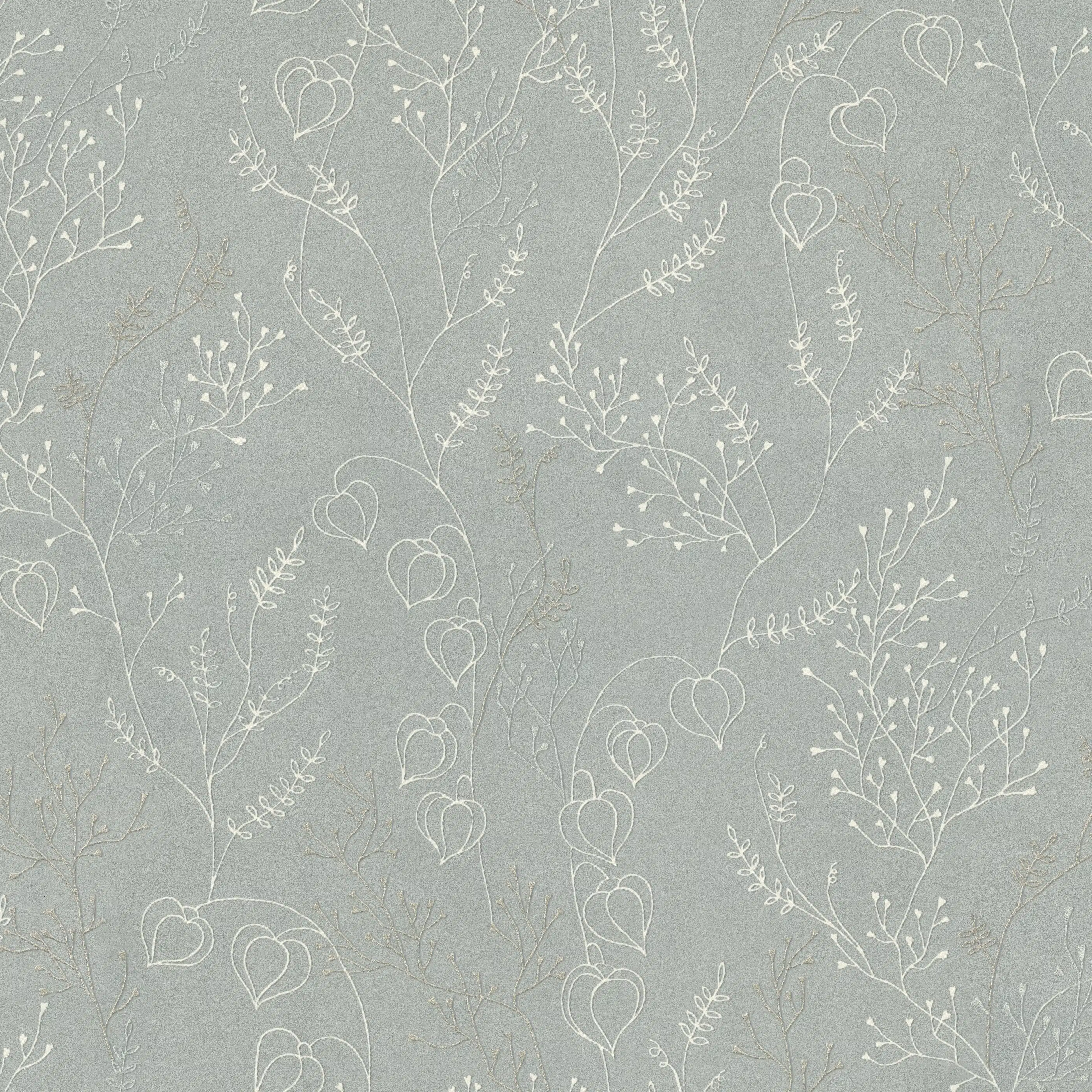 Изображение товара Обои флизелиновые Physalis Euro Decor серые 1,06х10,05м для стен