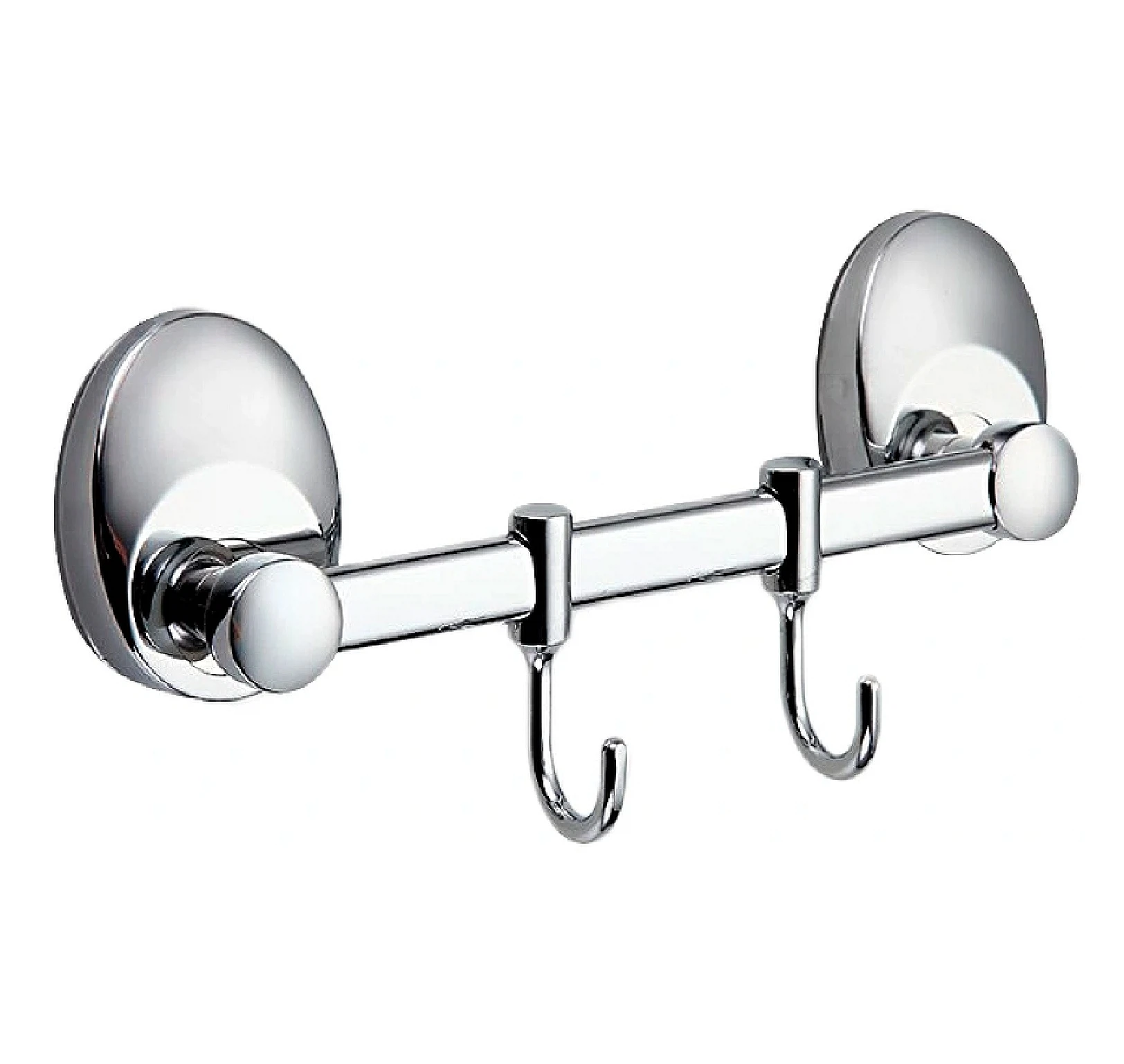 Изображение товара Планка с крючками для полотенец Haiba HB1615-2, хром