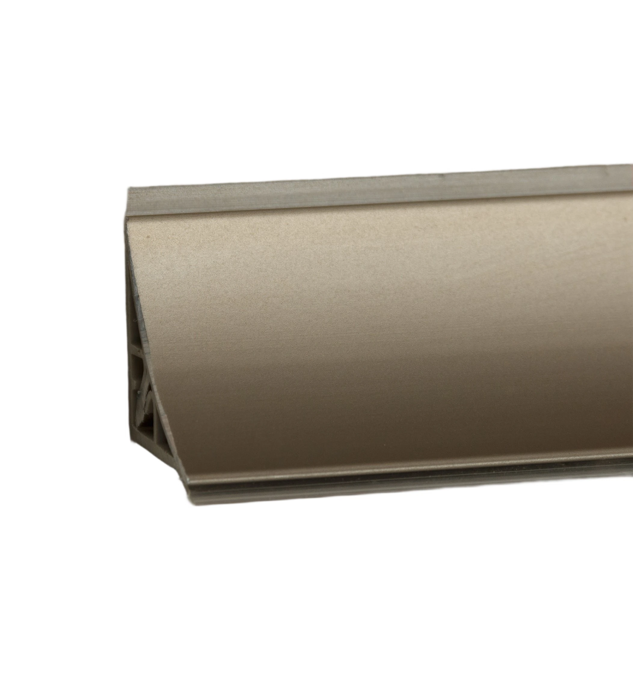 Изображение товара Вогнутый алюминиевый плинтус для столешниц 30*30 3,05м Бронза