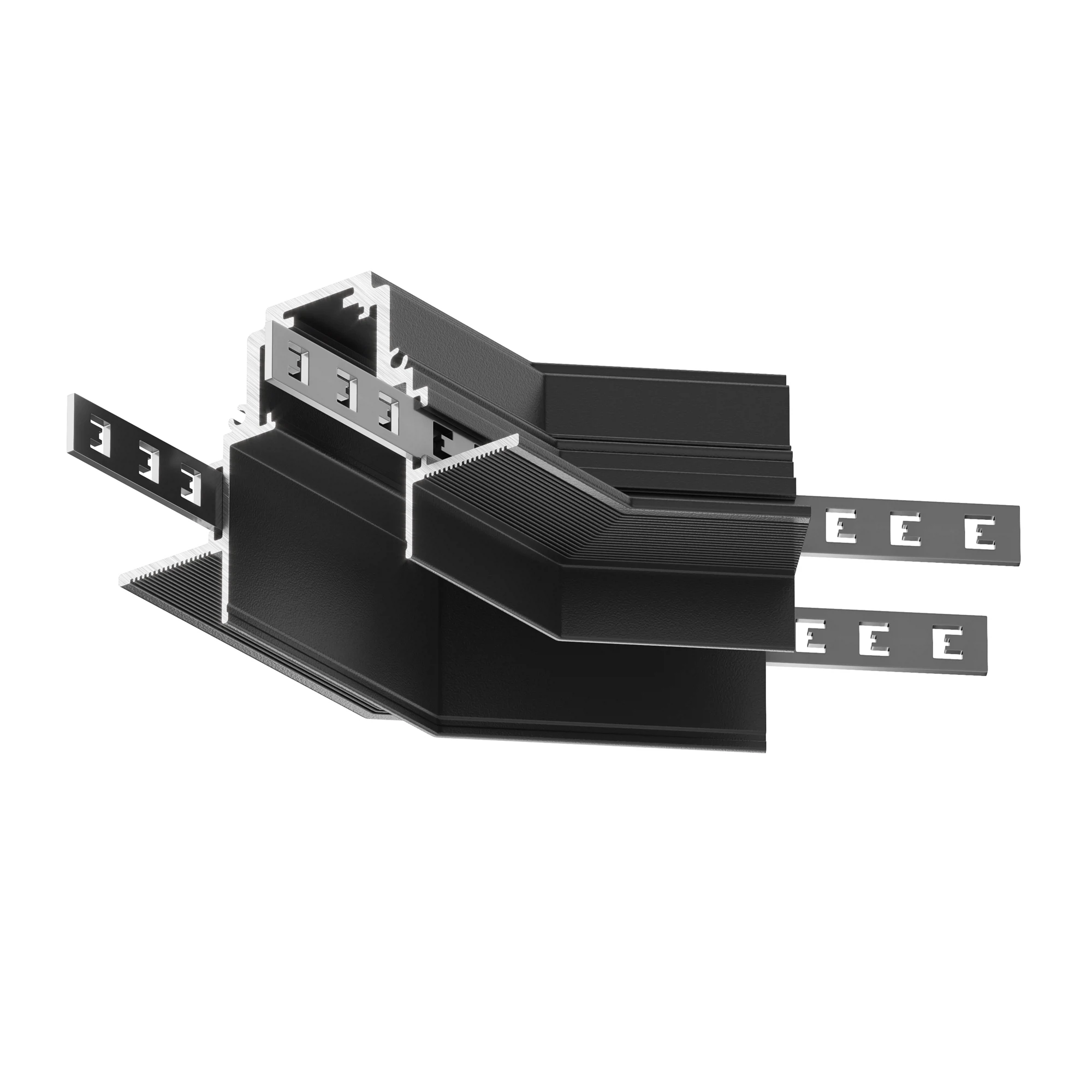 Изображение товара Угол-соединитель для магнитной трековой системы 35мм Maytoni Technical TRA010CLO-42B Черный