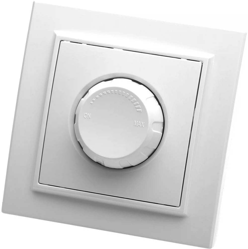 Изображение товара Выключатель диммирующий, STEKKER, PSW10-9006-01, 250В, 650W, серия Эрна, белый Изображение товара Выключатель диммирующий, STEKKER, PSW10-9006-01, 250В, 650W, серия Эрна, белый