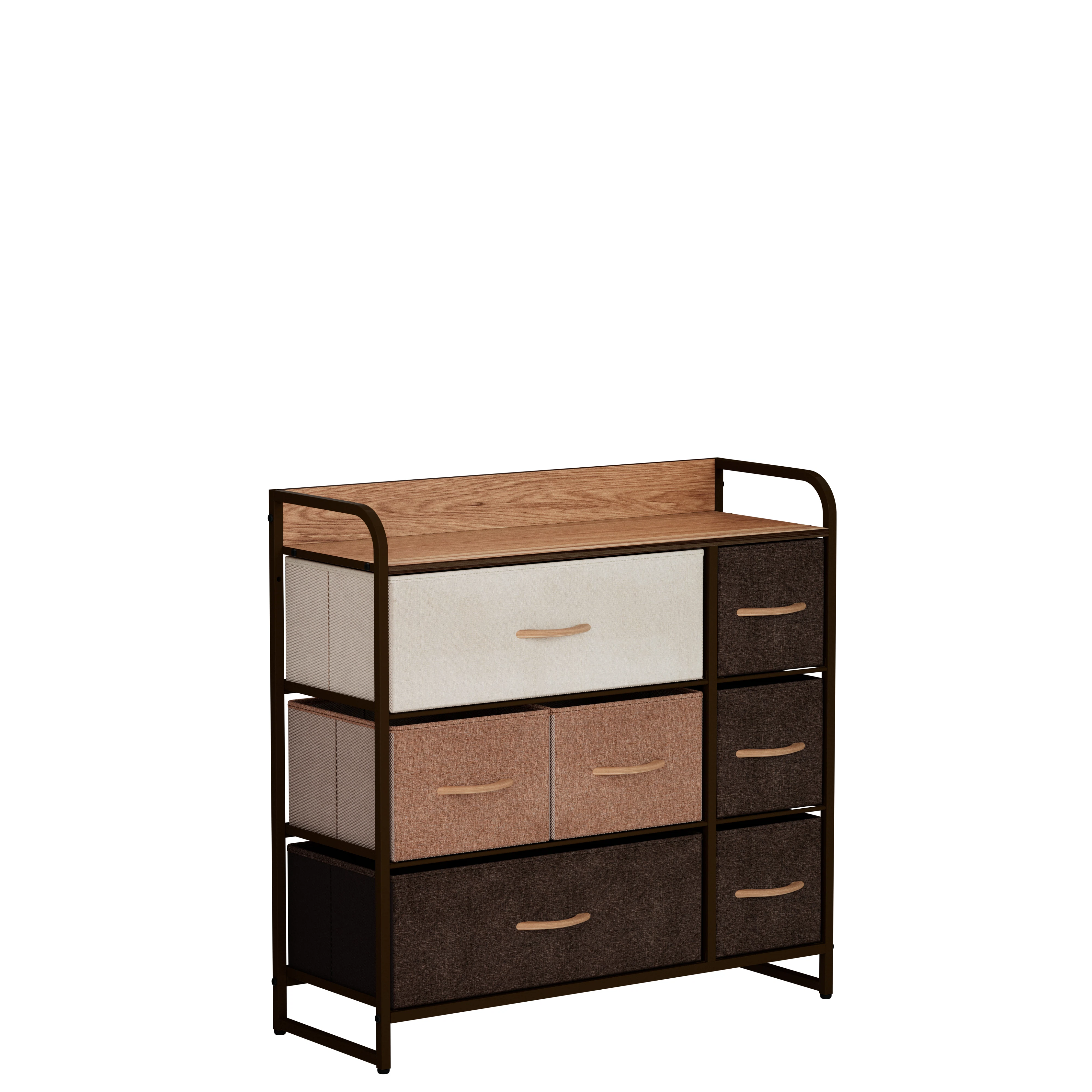 Изображение товара Комод Ноа-7 от Leset с 7 ящиками бежевый