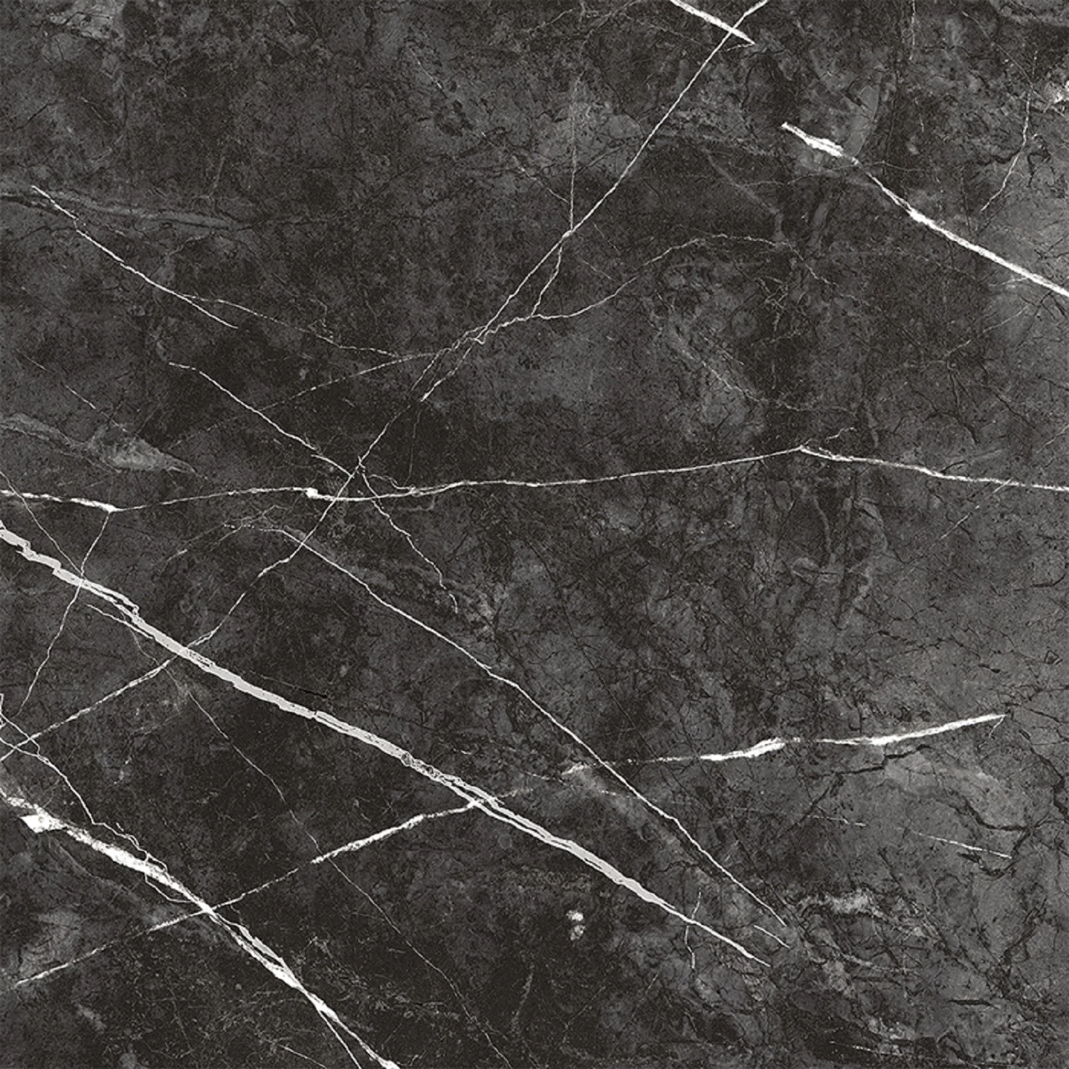 Изображение товара Керамогранит 600х600х9,5мм Marble line dark grey серый темный NR0383-M