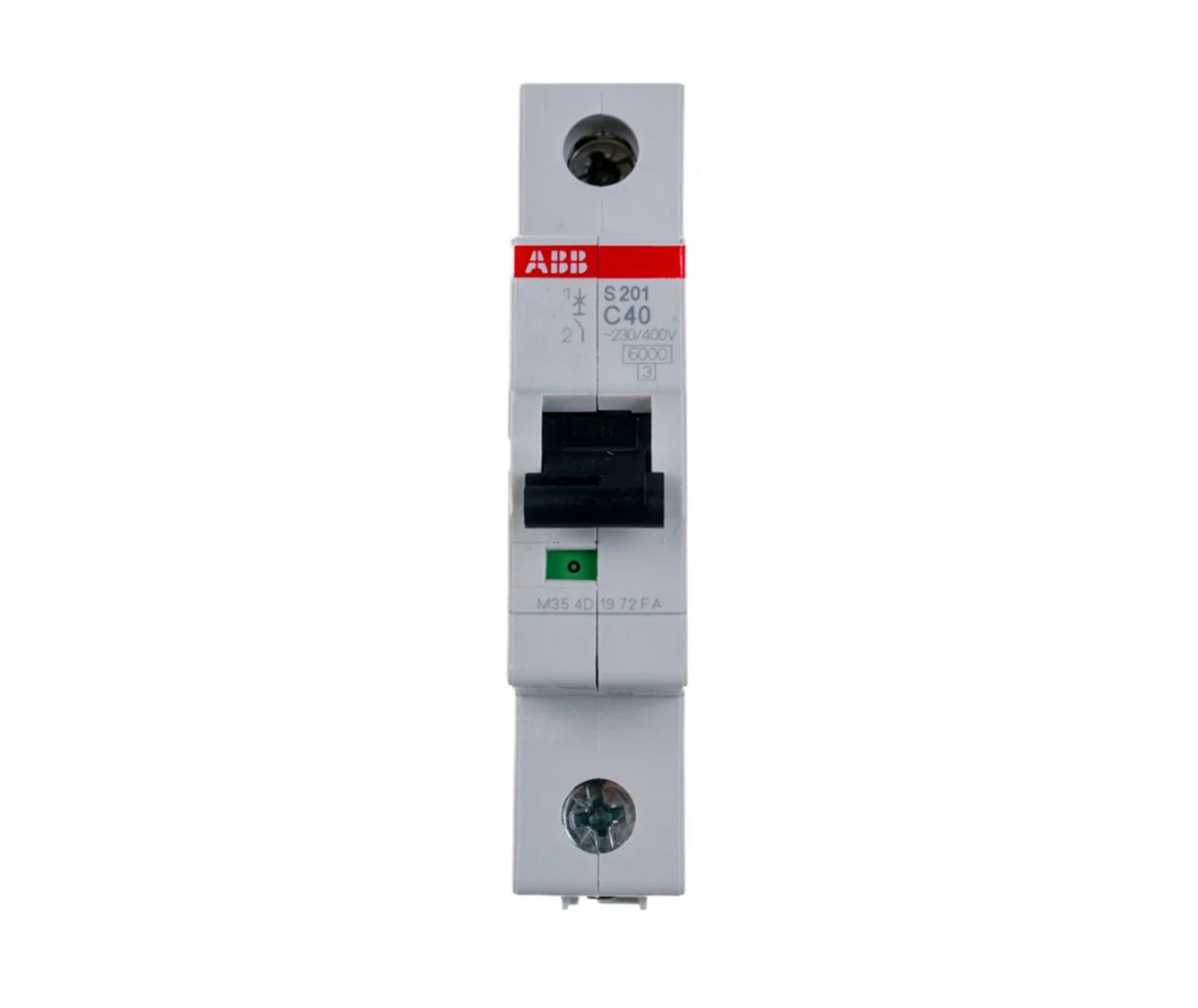 Изображение товара Выключатель автоматический ABB 1P S201 C40