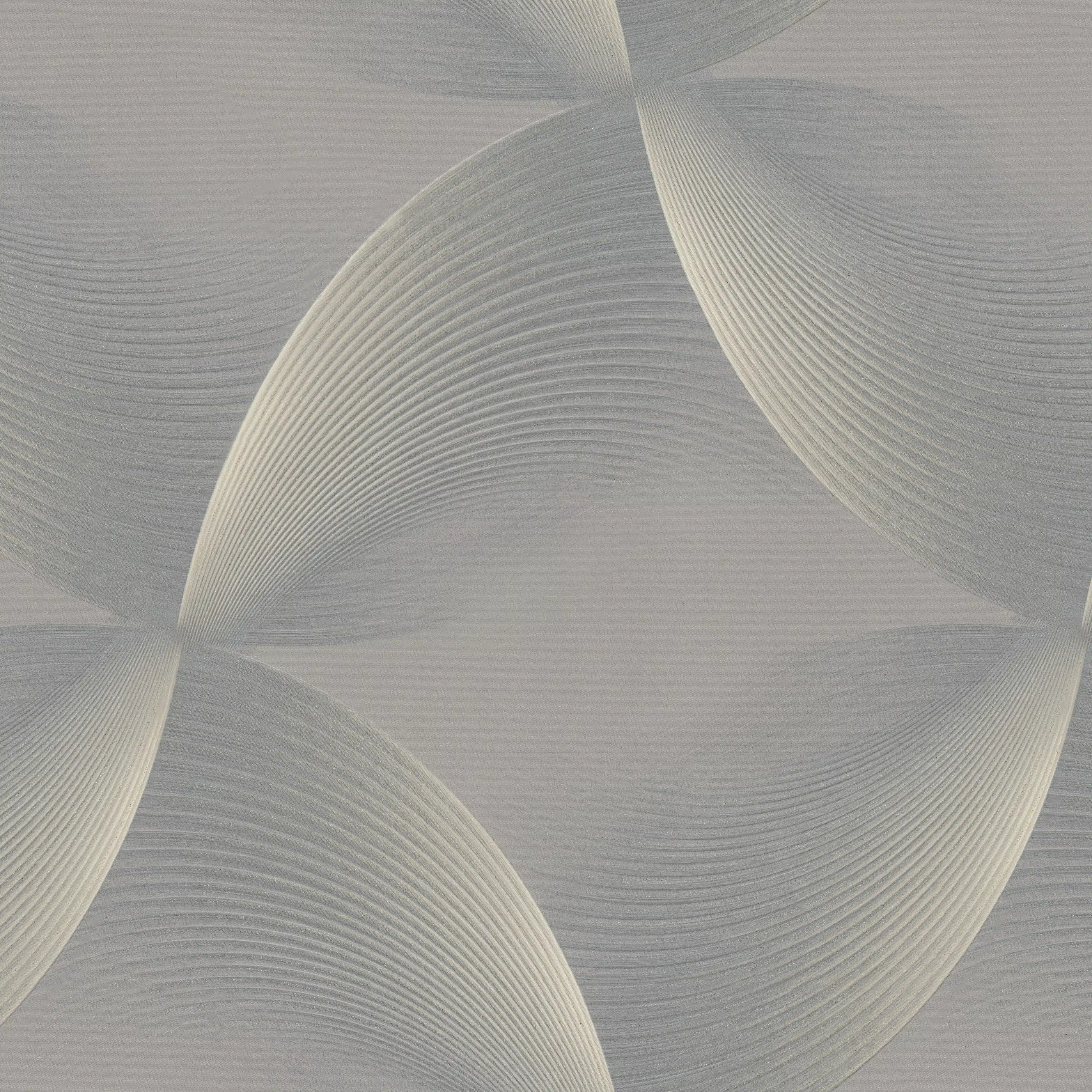 Изображение товара Обои флизелиновые Motion Monte Solaro серого цвета 1.06 м шириной