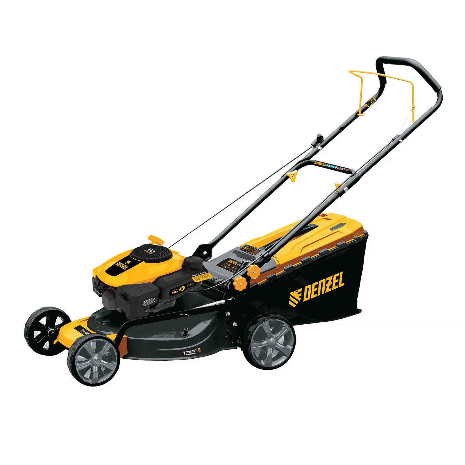 Изображение товара Бензиновая газонокосилка Denzel GLD-460-K 150 см3 46 см 50 л