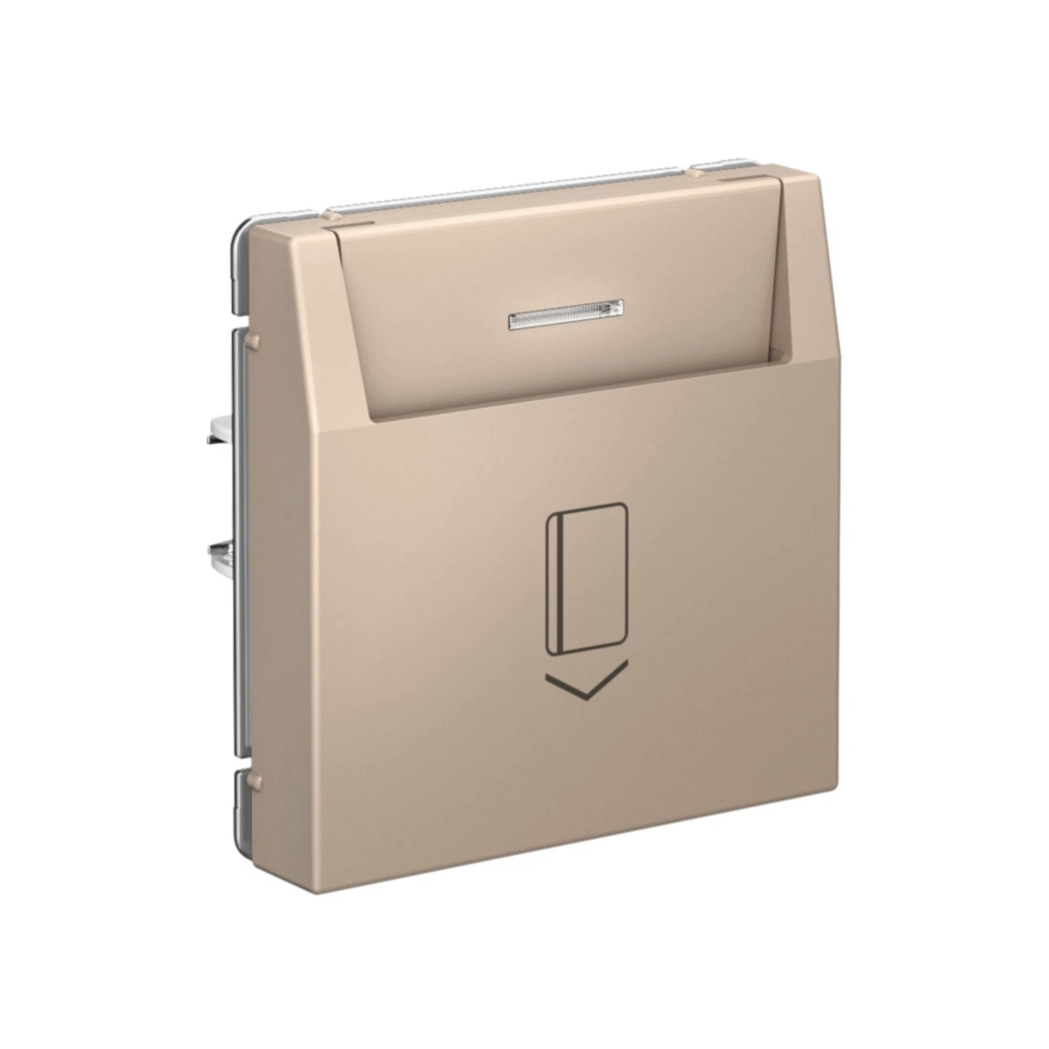 Изображение товара Выключатель карточный Systeme Electric ArtGallery Песочный 10А, без задержки времени, быстр.клемм.