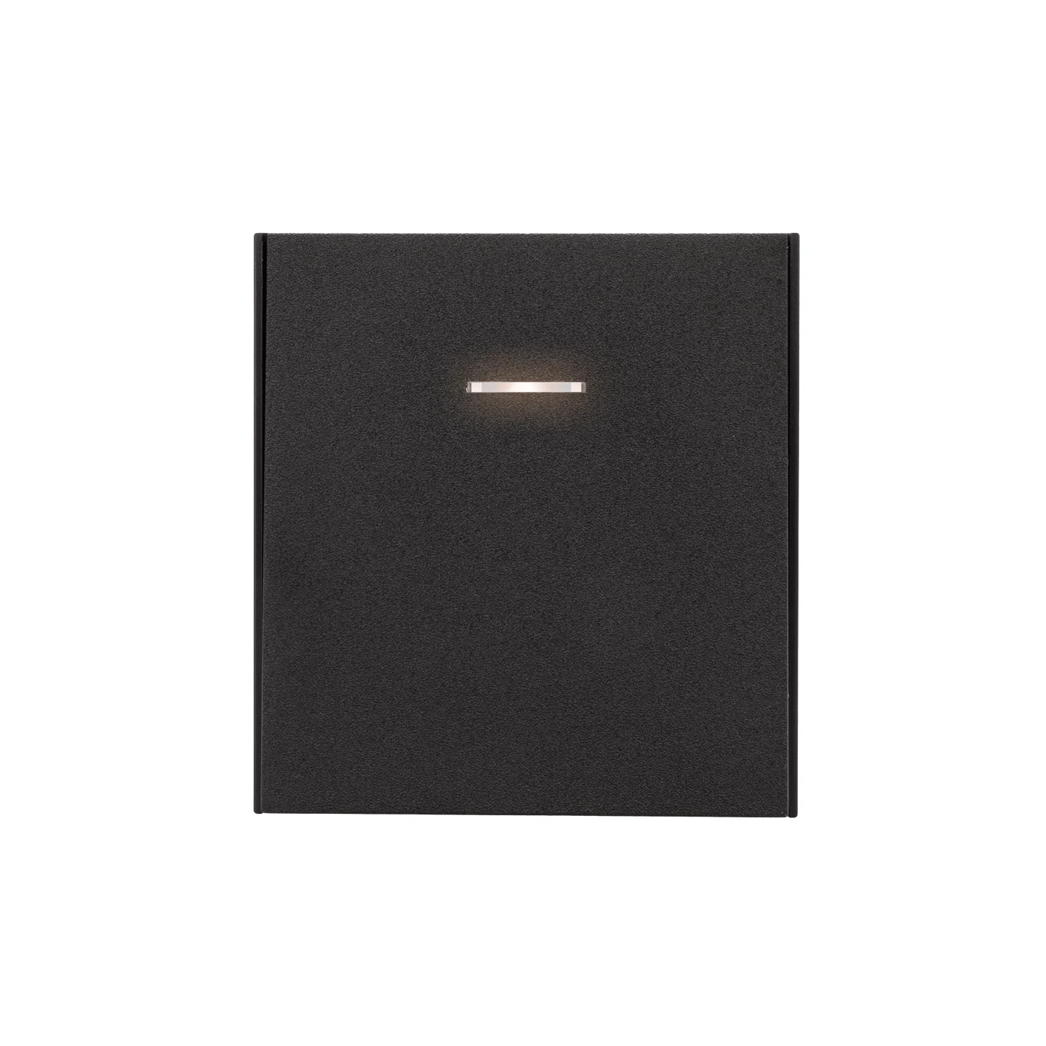 Изображение товара Выключатель STRONG 1 клавиша с подсветкой 10А черный KRANZ для скрытой установки