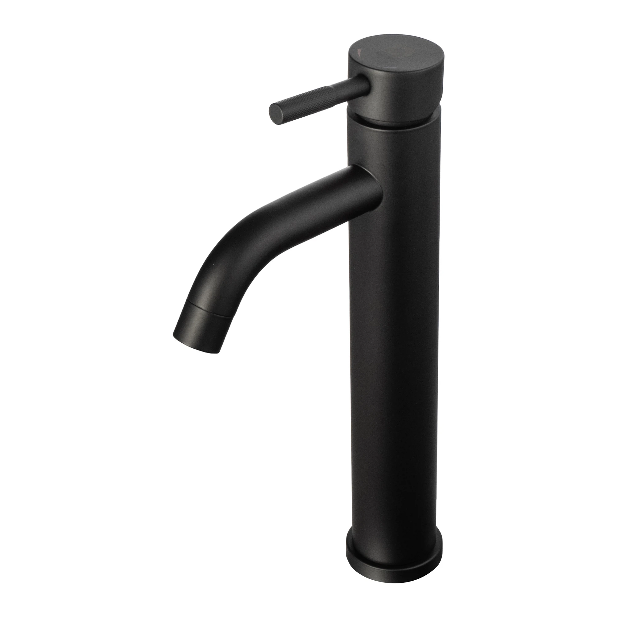 Изображение товара Смеситель для умывальника под чашу 35-14 SOLID black, черный