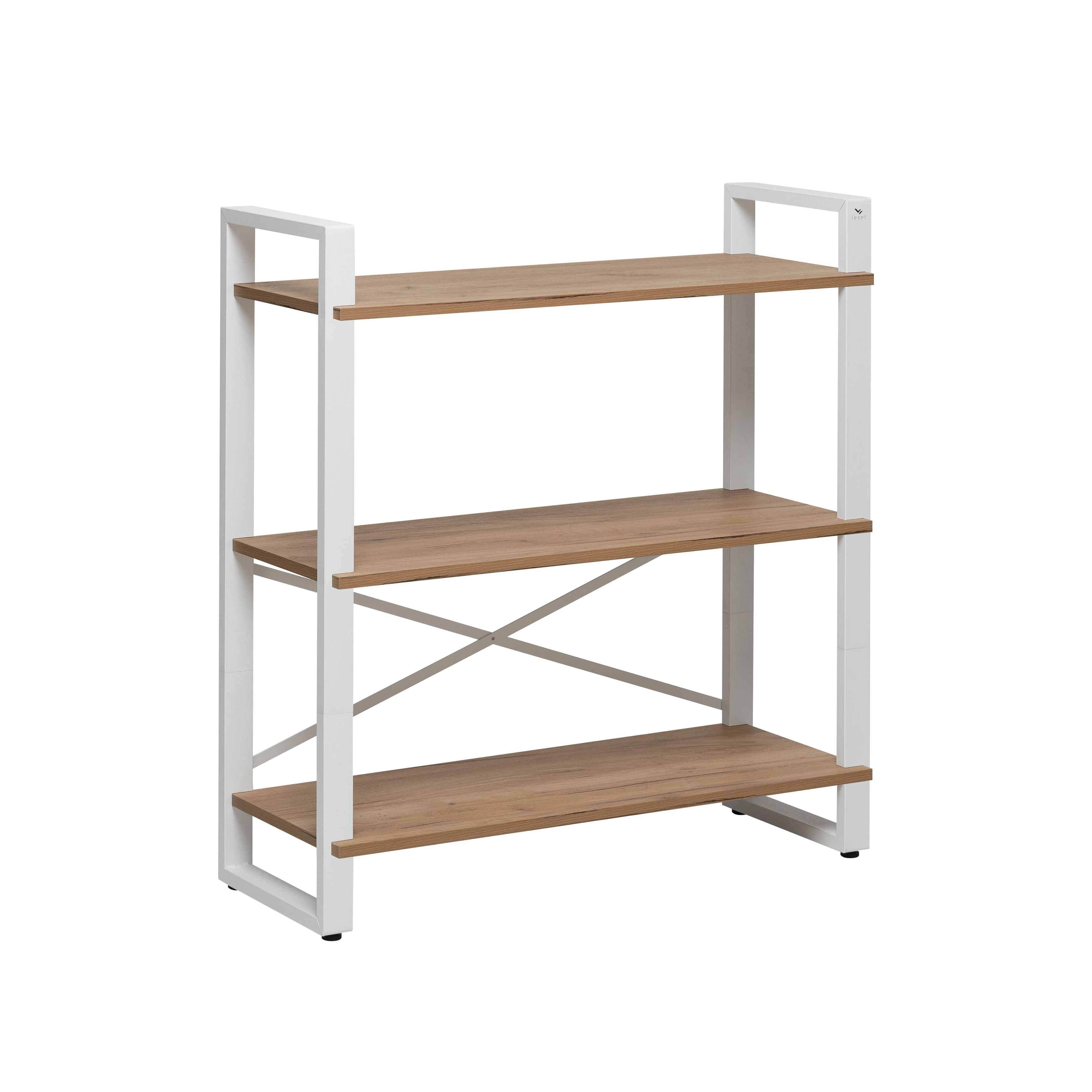 Изображение товара Стеллаж Leset Стилвуд 80×32×90 см Белый