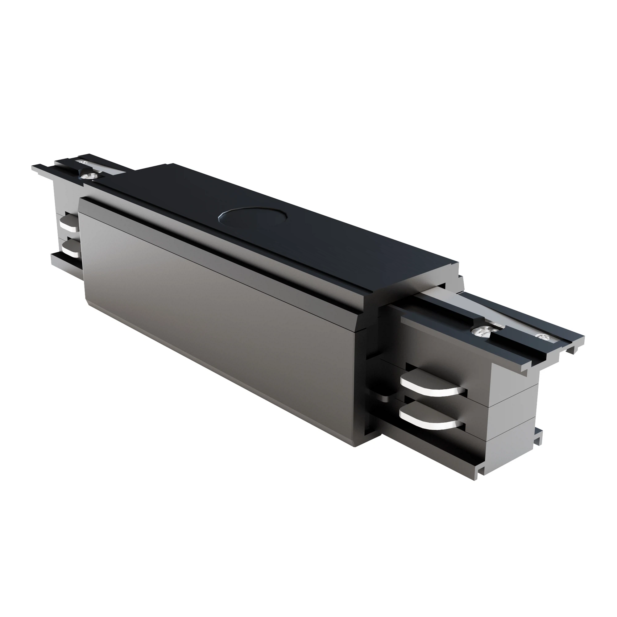 Изображение товара Коннектор прямой для трехфазной трековой системы Maytoni Technical TRINITY TRA005C-31B Черный