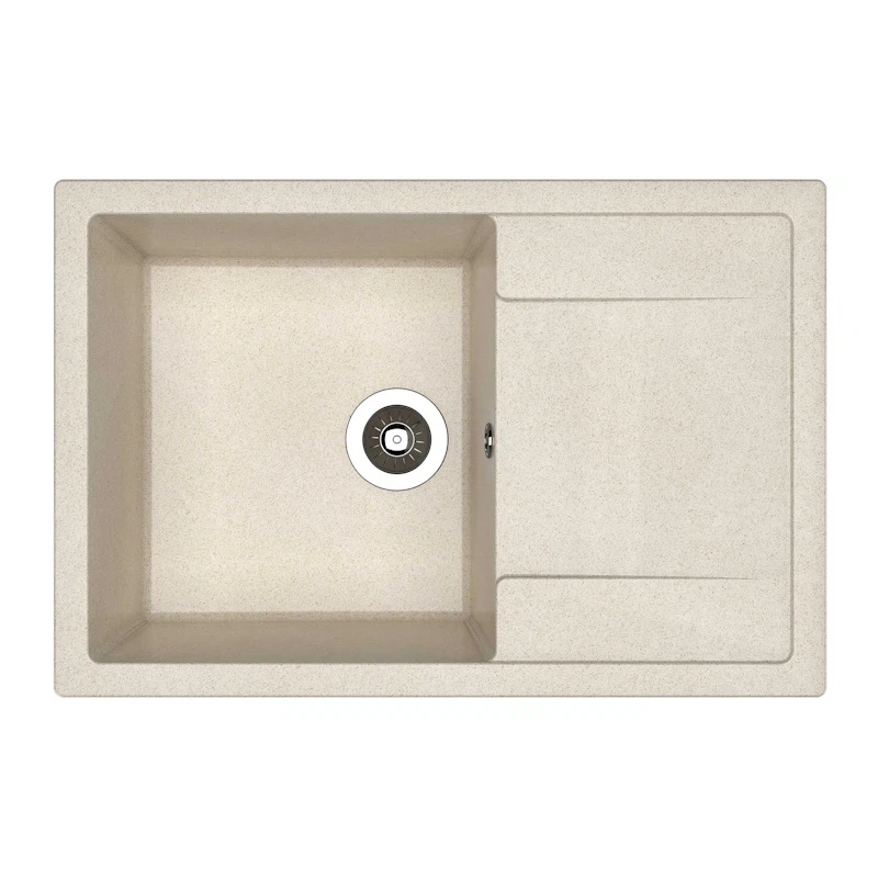 Изображение товара Dr. Gans TECHNO 25. 030. D0760. 403 латте - кухонная мойка из искусственного мрамора