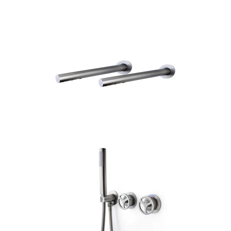 Изображение товара Душевая система встраиваемая Bronze de Luxe LIBERTY 5011GG-F, графит