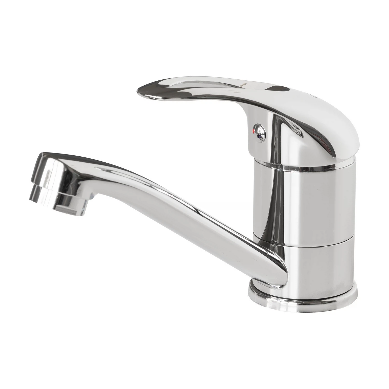 Изображение товара Смеситель для кухни 40к F4502-2-B FRAP хром с поворотным изливом