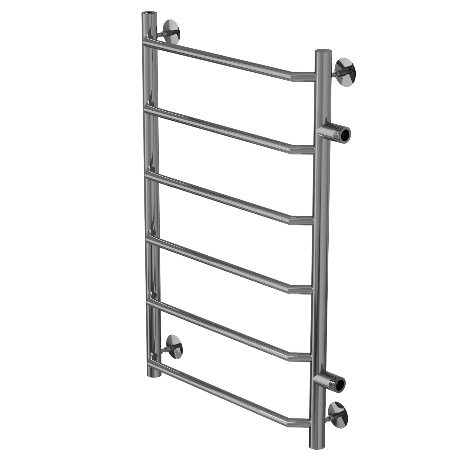 Изображение товара Водяной полотенцесушитель MIXLINE MIRA 80х50 боковое подключение нержавеющая сталь серия МИРА