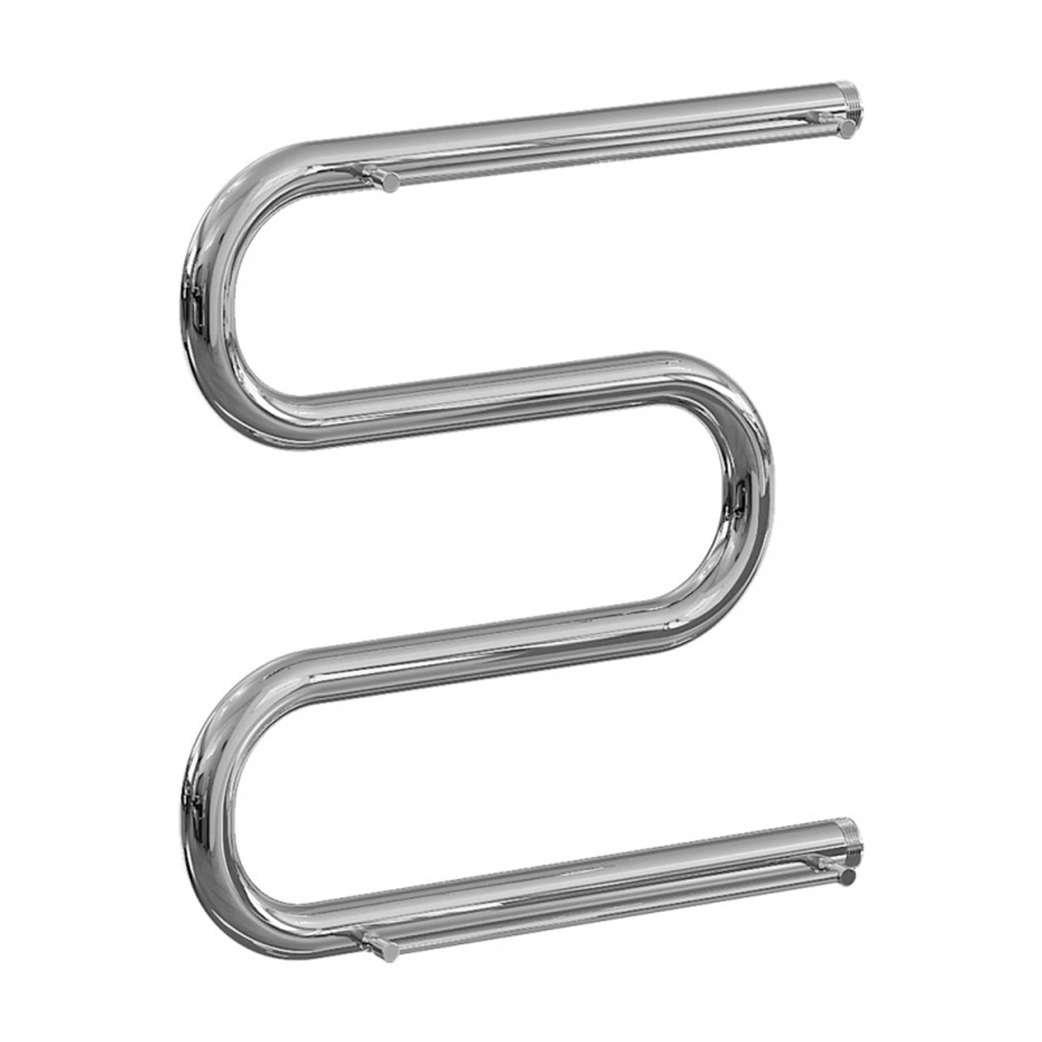 Изображение товара Полотенцесушитель Mixline SIMPLE М 50x60 1'' с полкой водяной нержавеющая сталь хром серия М