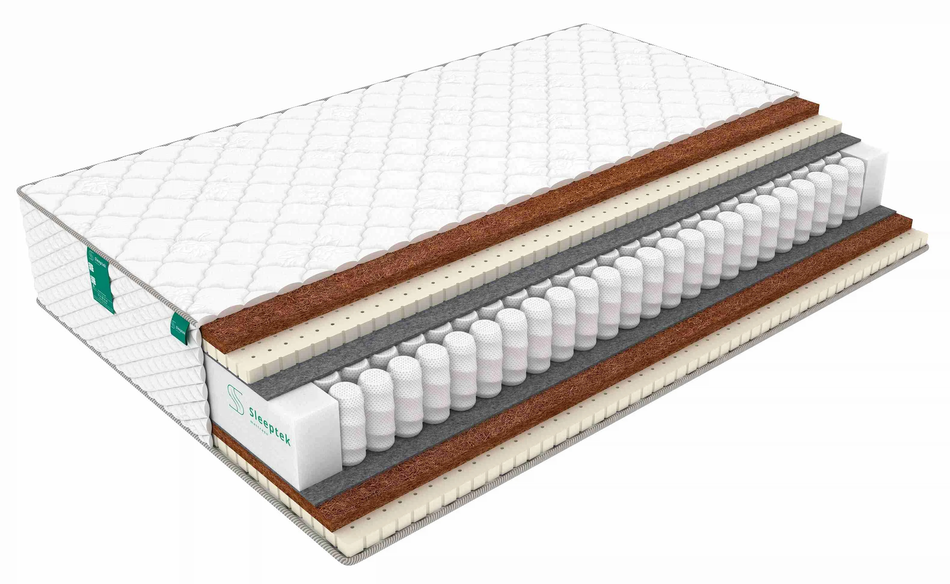 Изображение товара Матрас Sleeptek Premier LatexCocos Mix 160х200 см натуральные наполнители