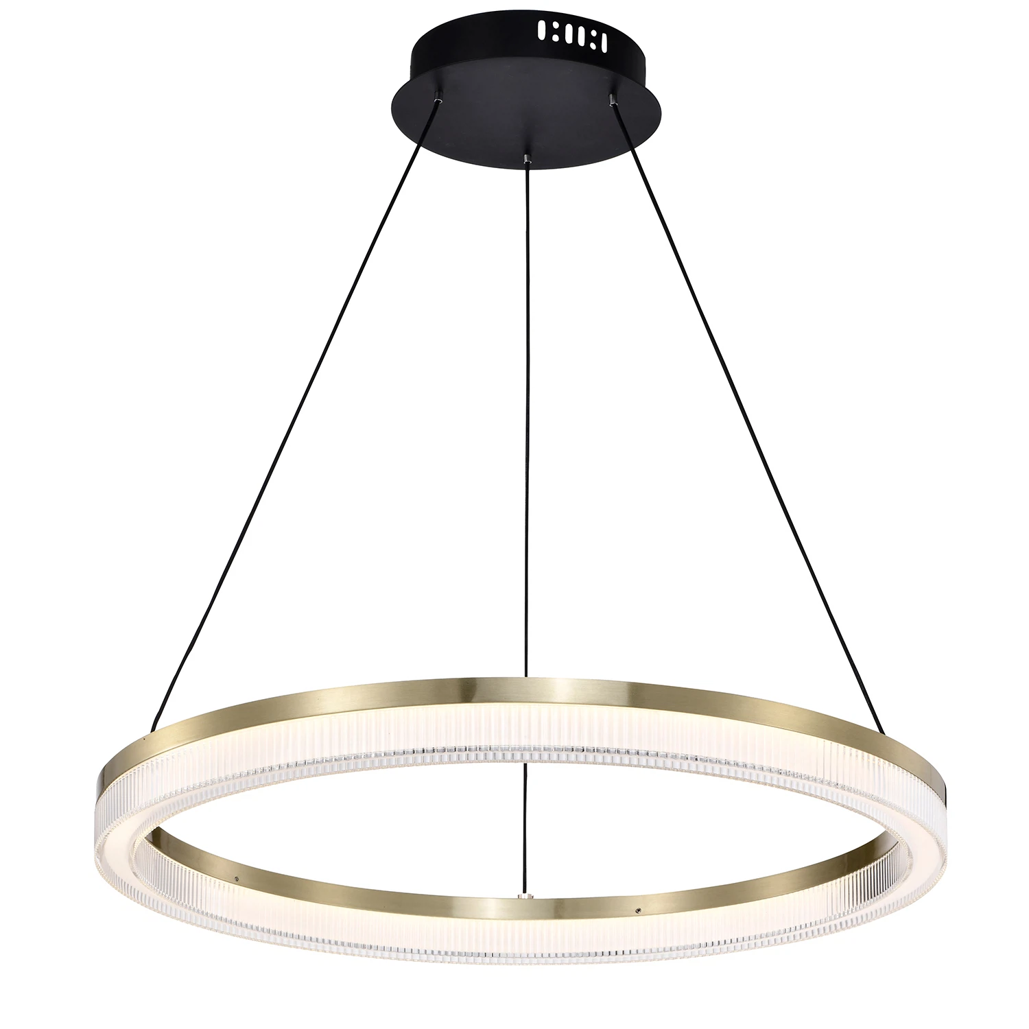 Изображение товара 4400-6P, подвесная люстра, D600xH100/1500, LEDx30W, 2625LM, 4000K, IP20, included